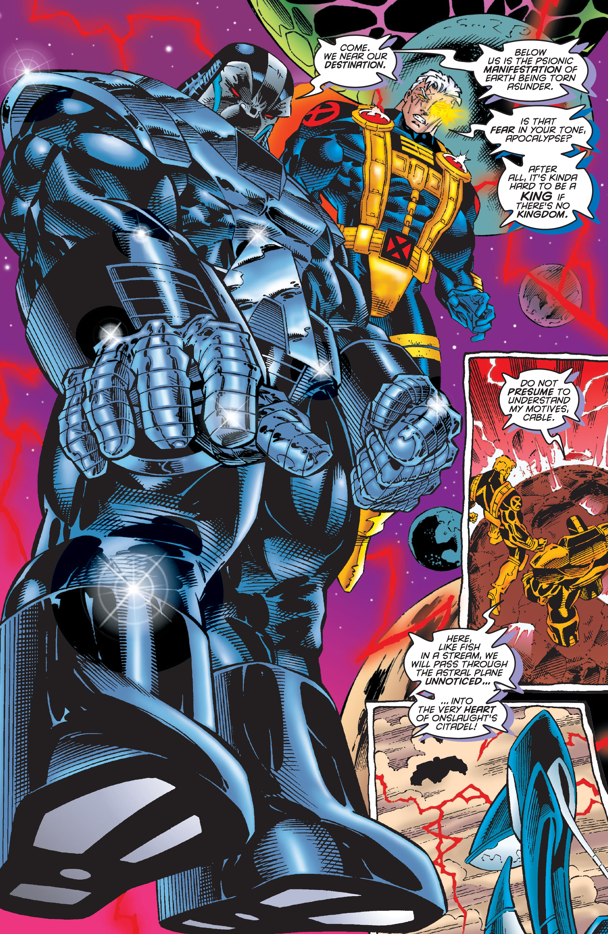 Read online X-Men Milestones: Onslaught comic -  Issue # TPB (Part 3) - 98