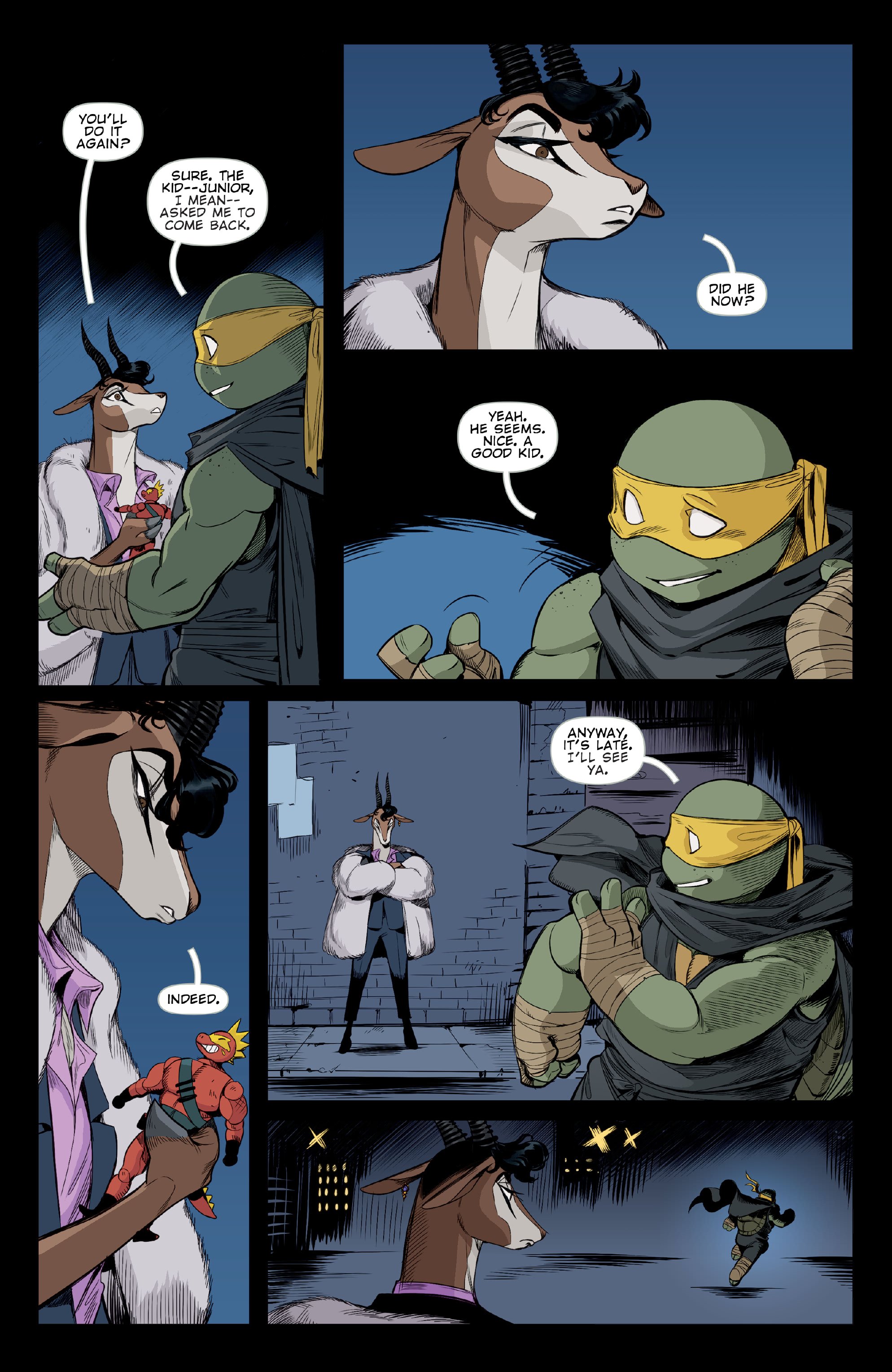 Read online Teenage Mutant Ninja Turtles: Jennika II comic -  Issue #4 - 25