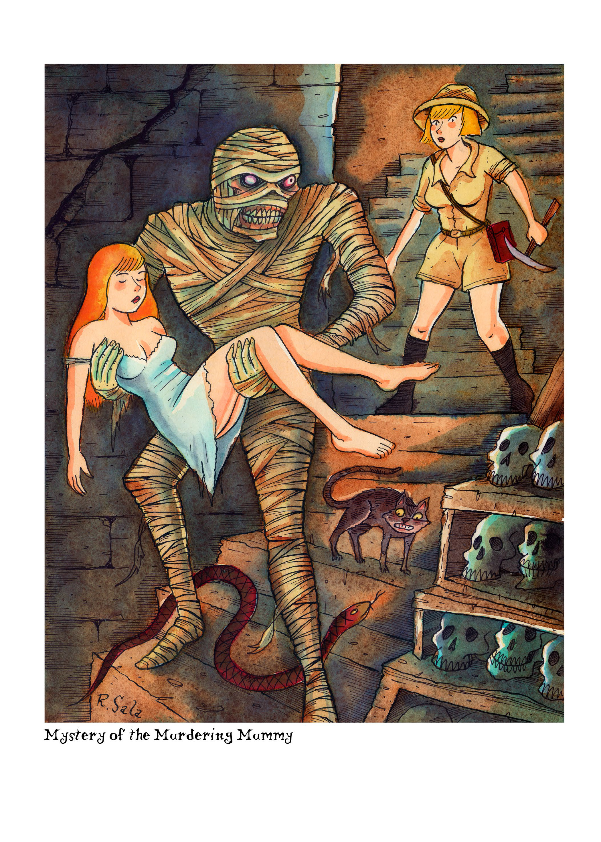 Read online Violenzia and Other Deadly Amusements comic -  Issue # TPB - 96