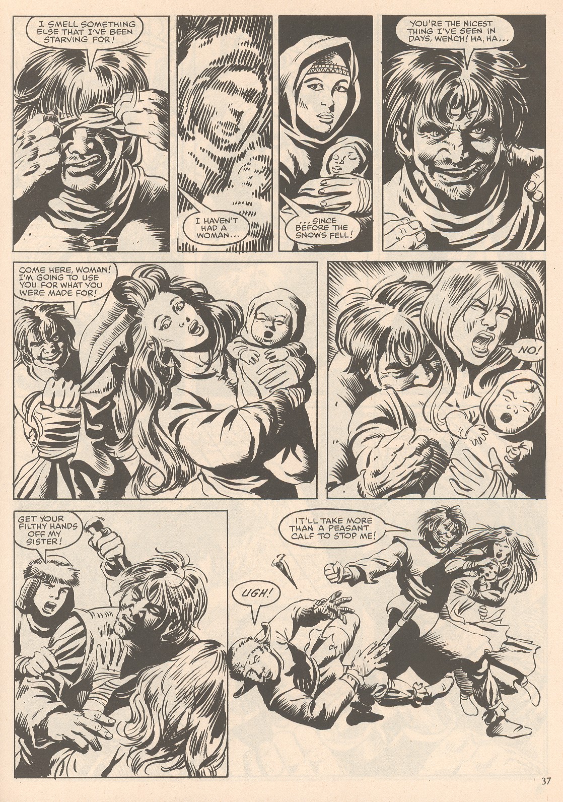 Read online The Savage Sword Of Conan comic -  Issue #105 - 37