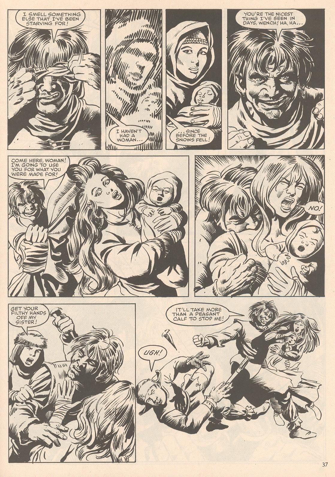 The Savage Sword Of Conan issue 105 - Page 37