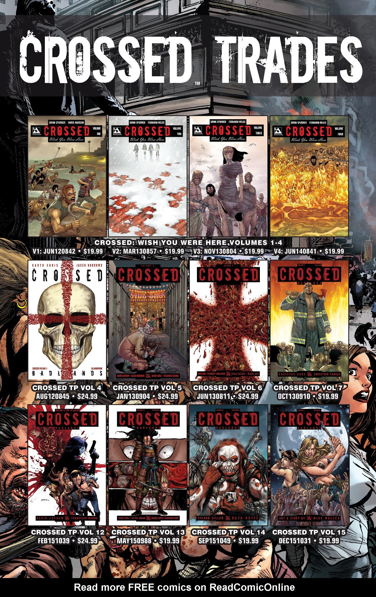 Read online Crossed Plus One Hundred: Mimic comic -  Issue #2 - 44