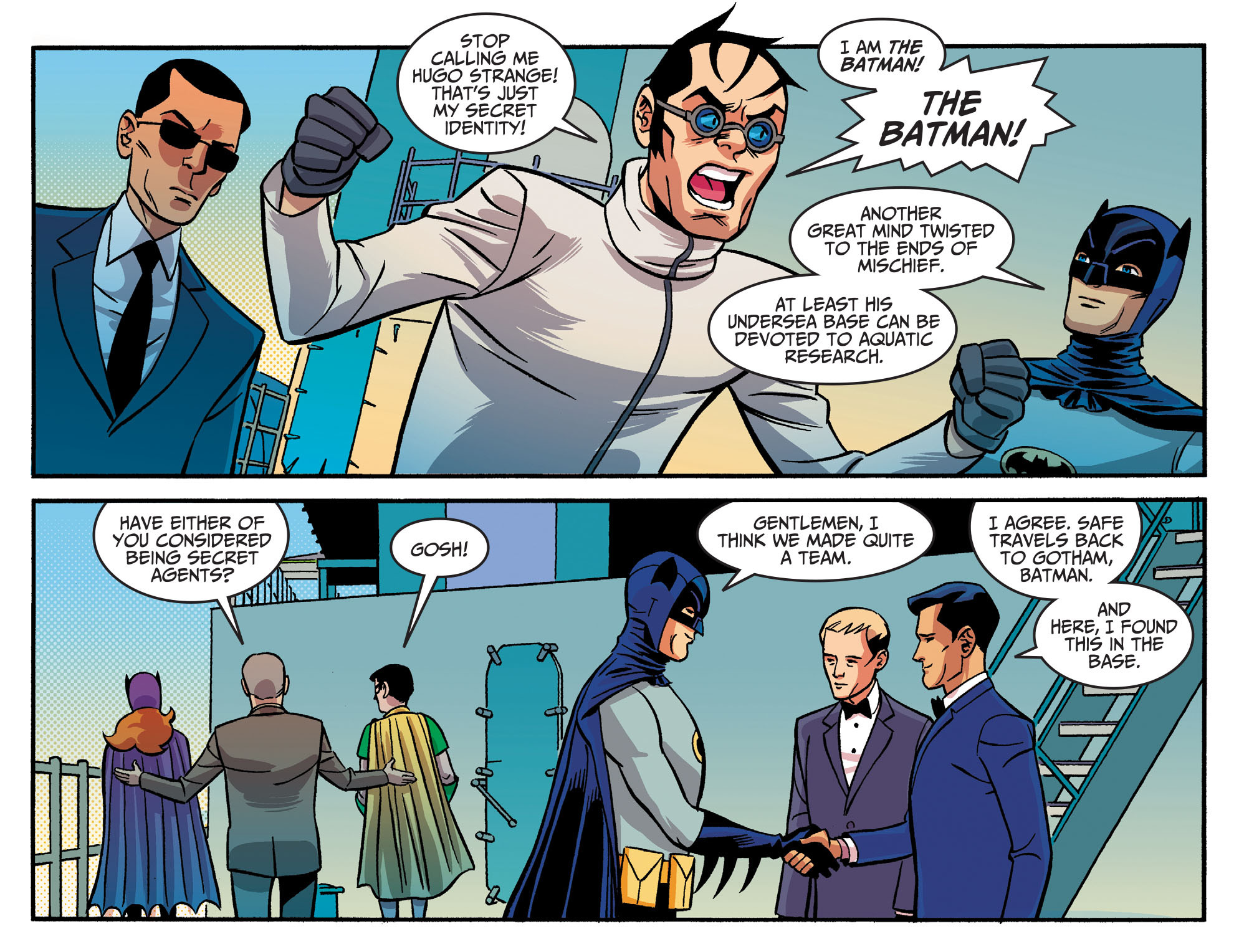Read online Batman '66 Meets the Man from U.N.C.L.E. comic -  Issue #12 - 22