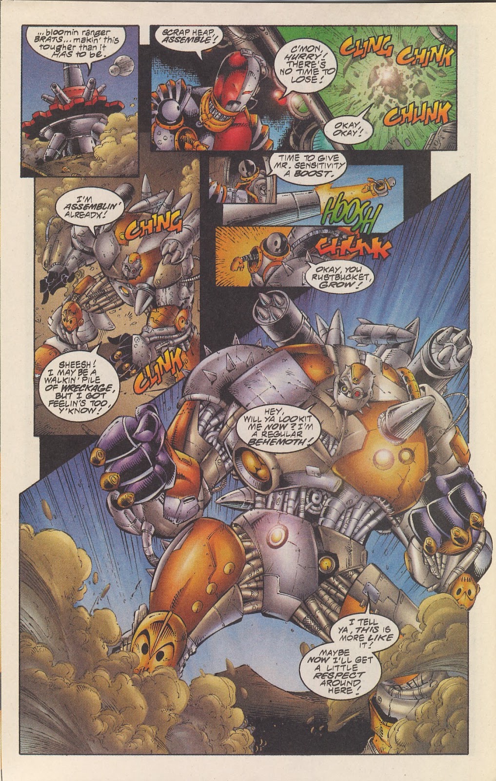 Power Rangers Zeo issue Full - Page 18