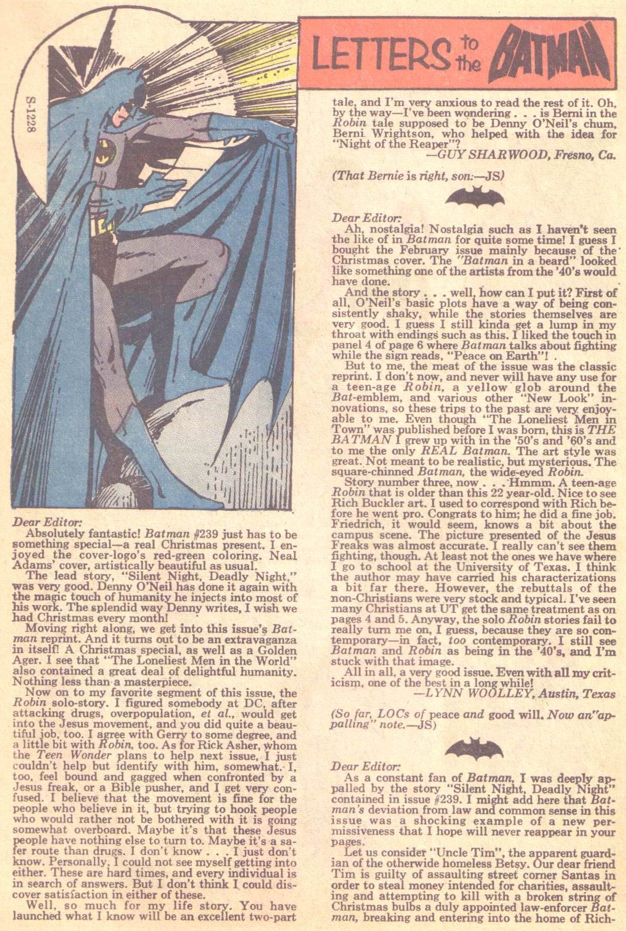 Read online Batman (1940) comic -  Issue #242 - 24