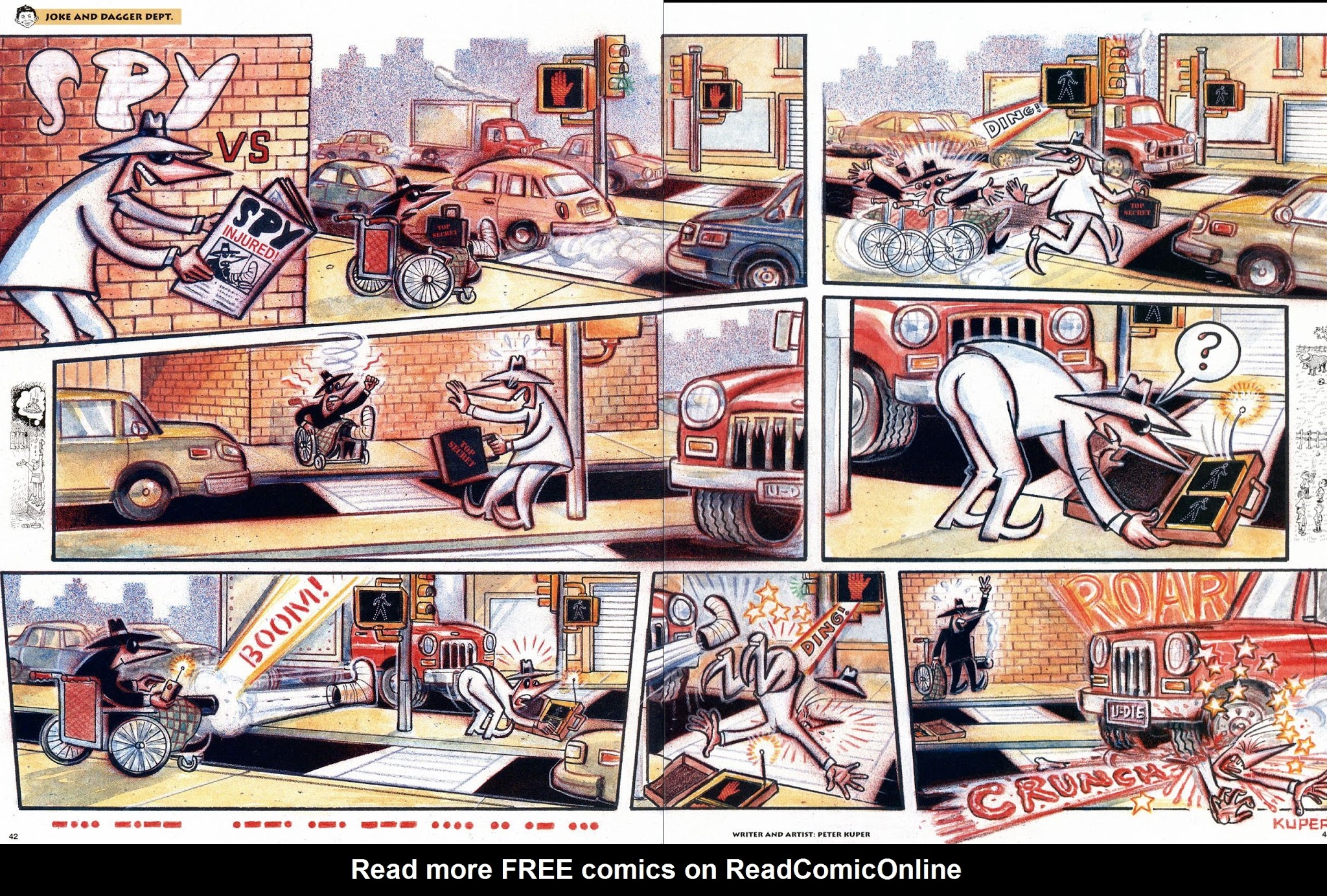 Read online Spy vs. Spy: The Complete Casebook comic -  Issue # TPB - 454