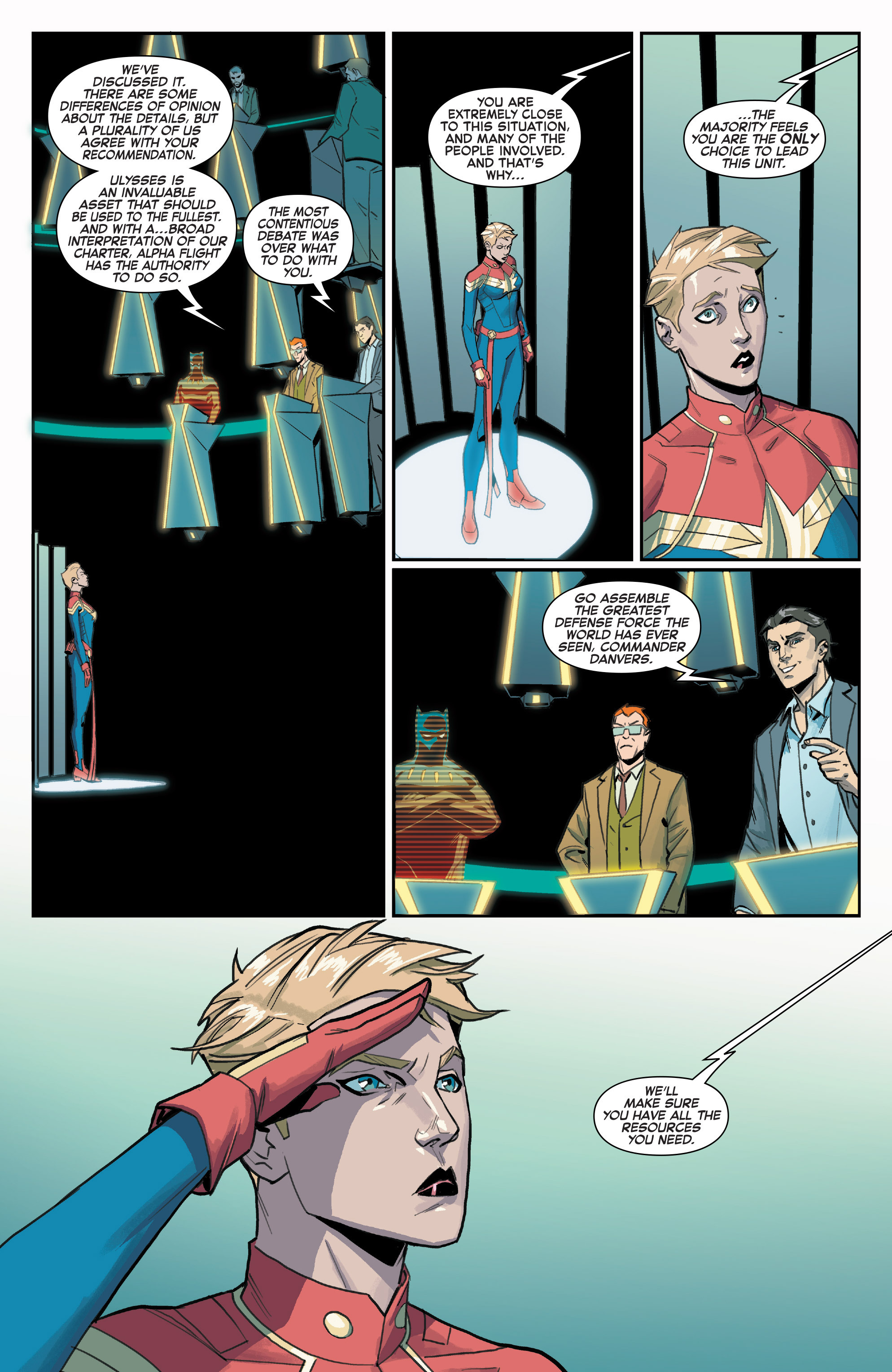 Read online Captain Marvel (2016) comic -  Issue #7 - 21