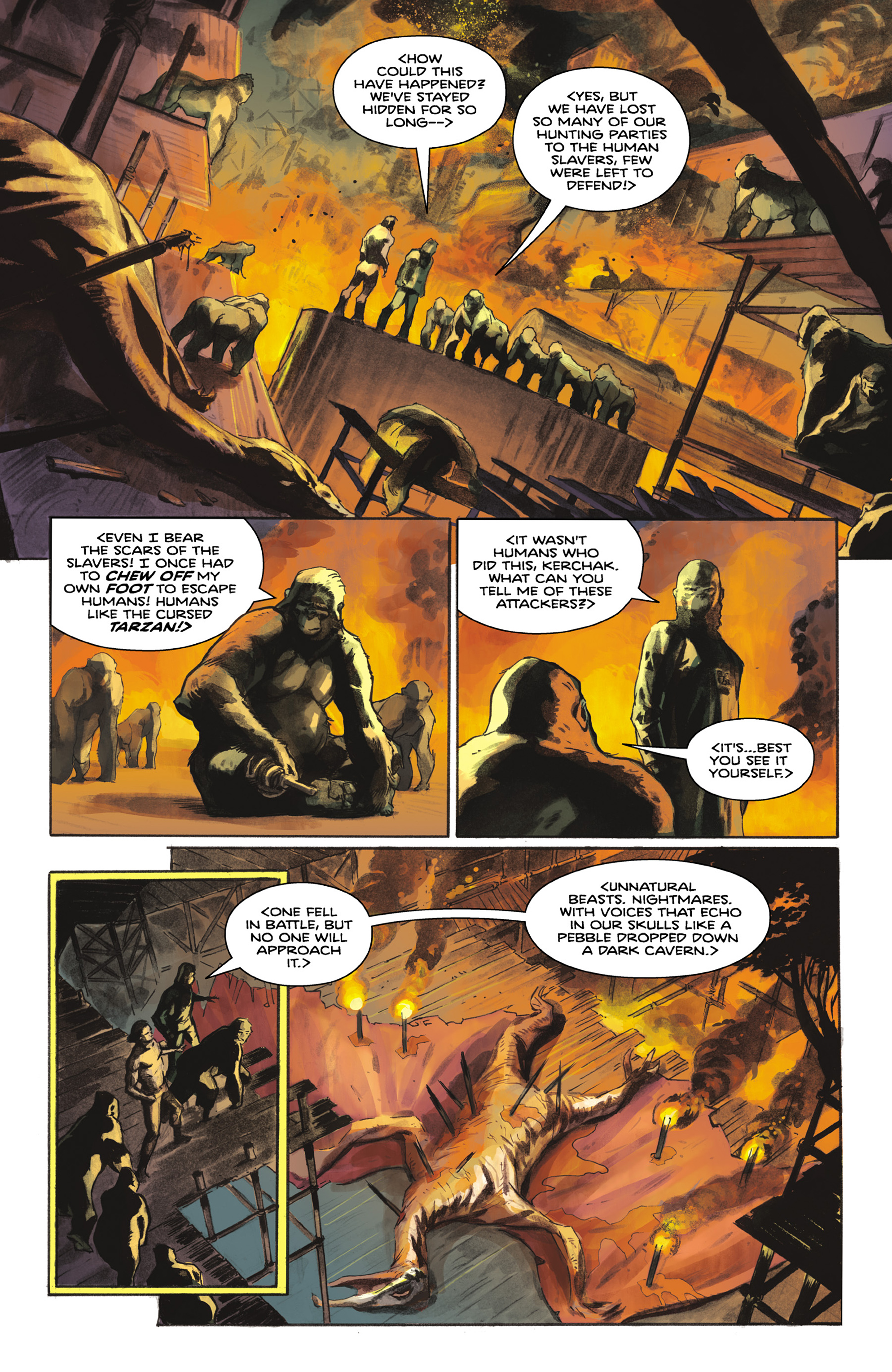 Read online Tarzan On the Planet of the Apes comic -  Issue #3 - 8