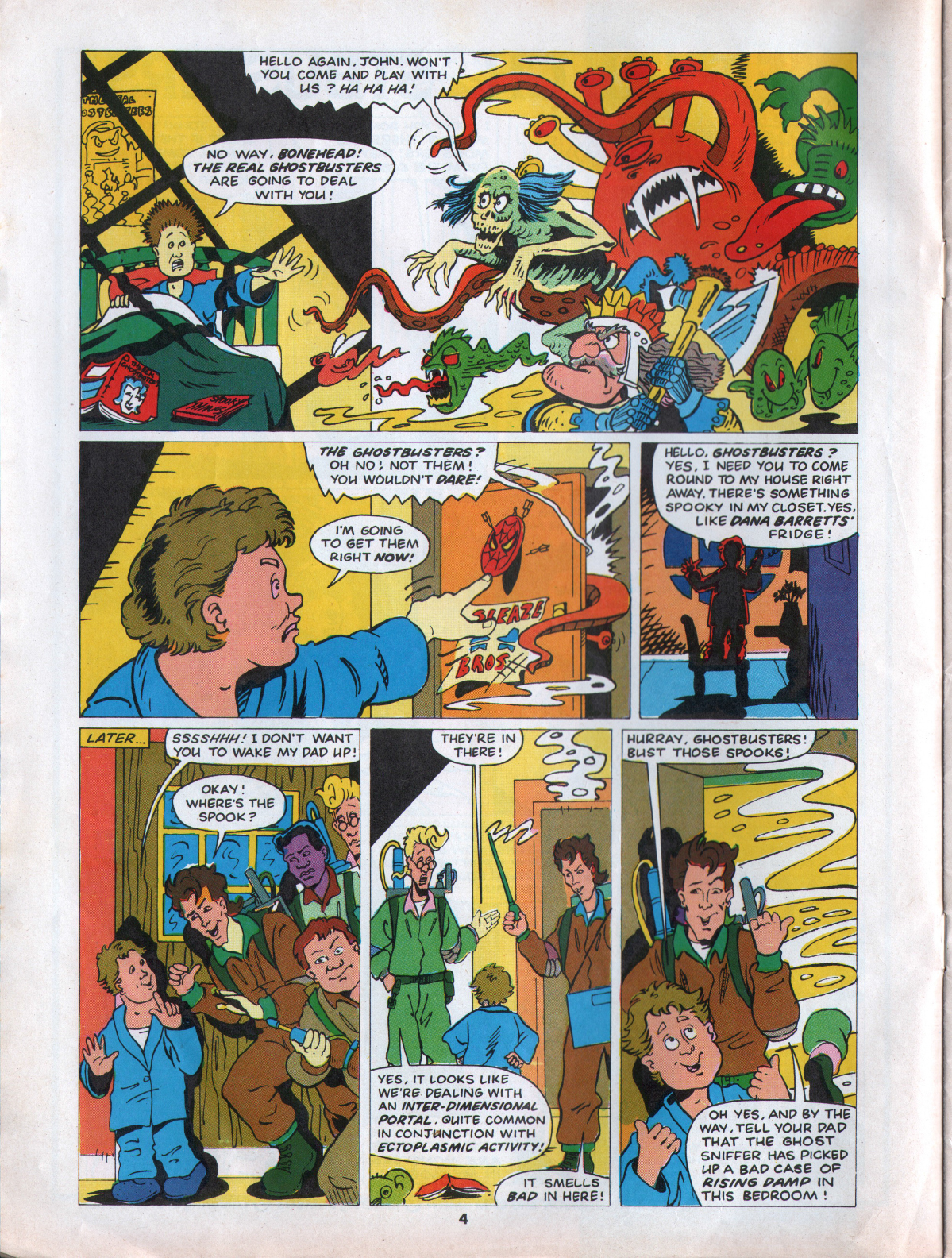 Read online The Real Ghostbusters comic -  Issue #35 - 4