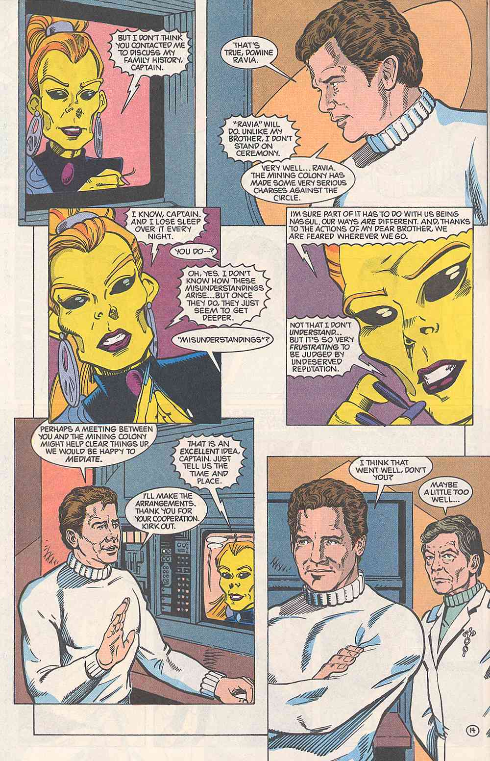 Read online Star Trek (1989) comic -  Issue #22 - 14