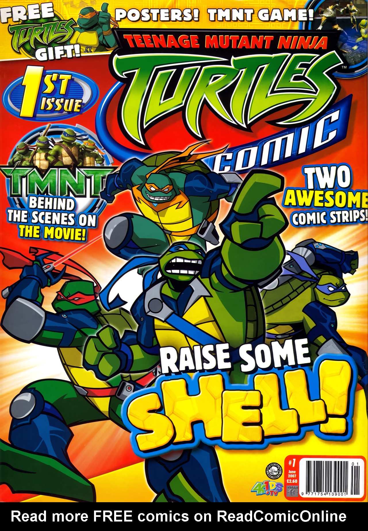 Read online Teenage Mutant Ninja Turtles Comic comic -  Issue #1 - 1