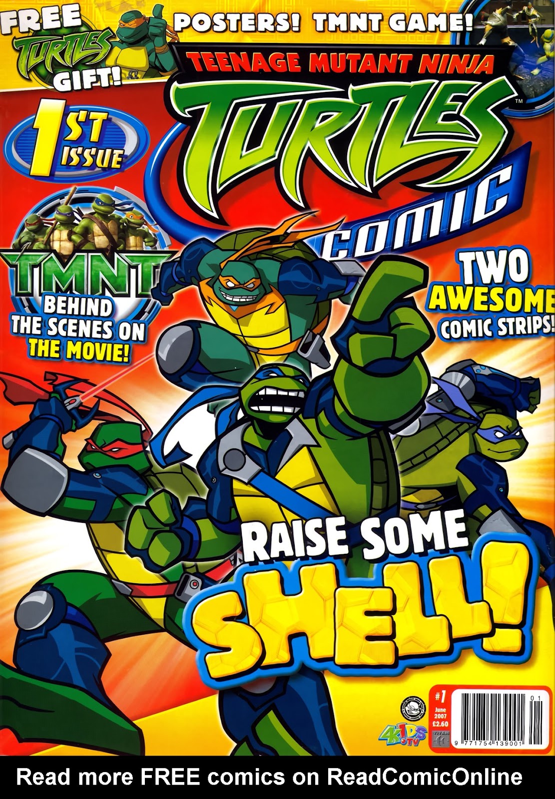 Teenage Mutant Ninja Turtles Comic issue 1 - Page 1