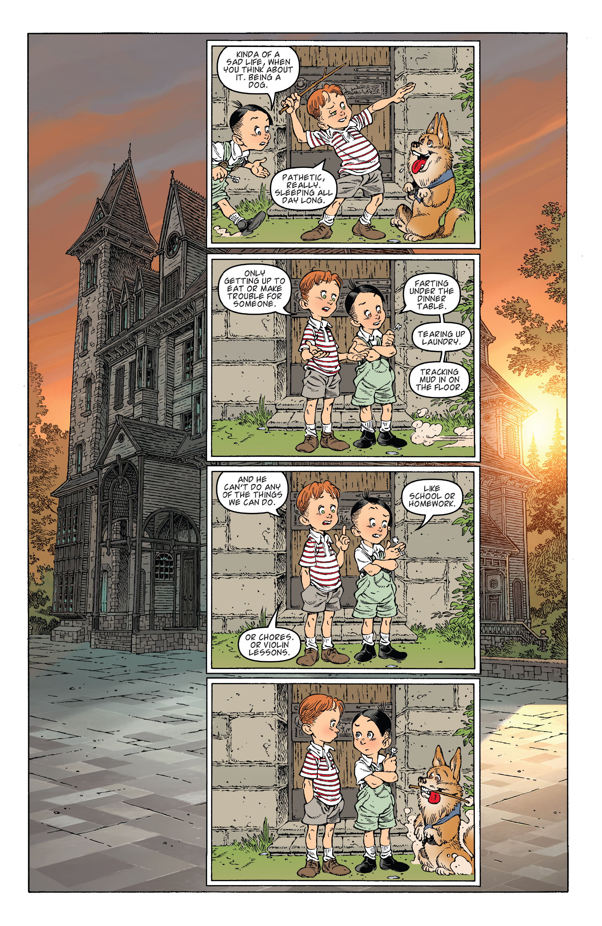 Read online Locke and Key: Dog Days comic -  Issue # Full - 12