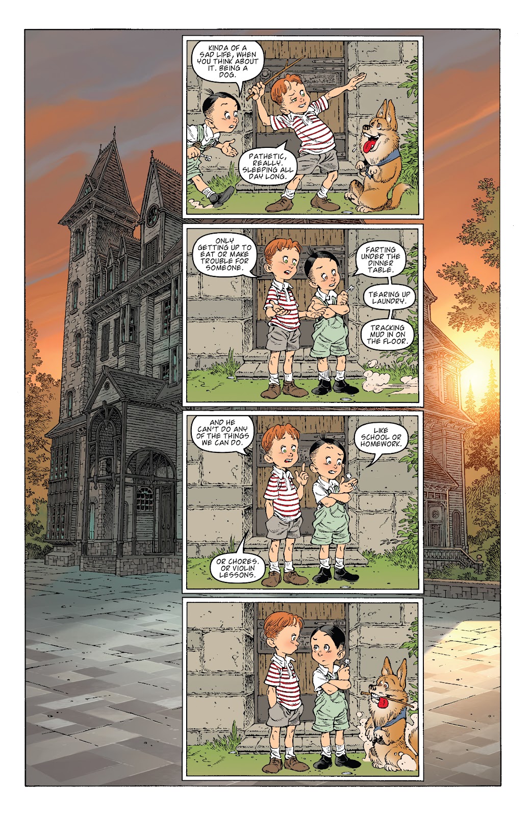 Read online Locke and Key Dog Days comic Issue Full