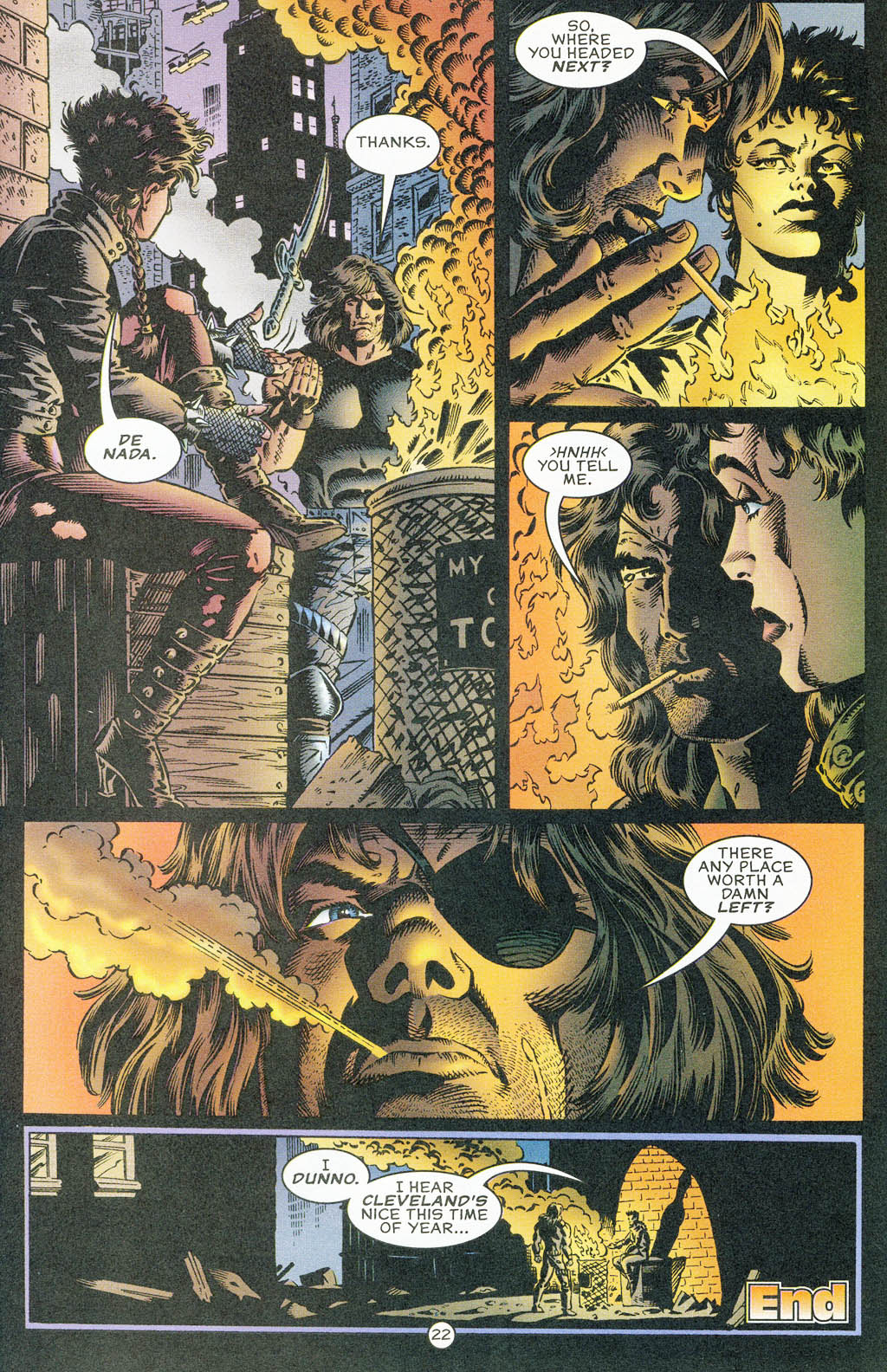 Read online Adventures of Snake Plissken comic -  Issue #Adventures of Snake Plissken Full - 32