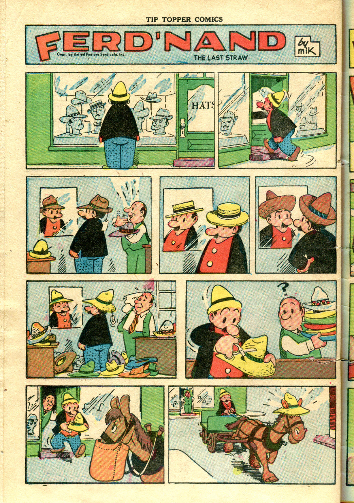 Read online Tip Topper Comics comic -  Issue #16 - 32