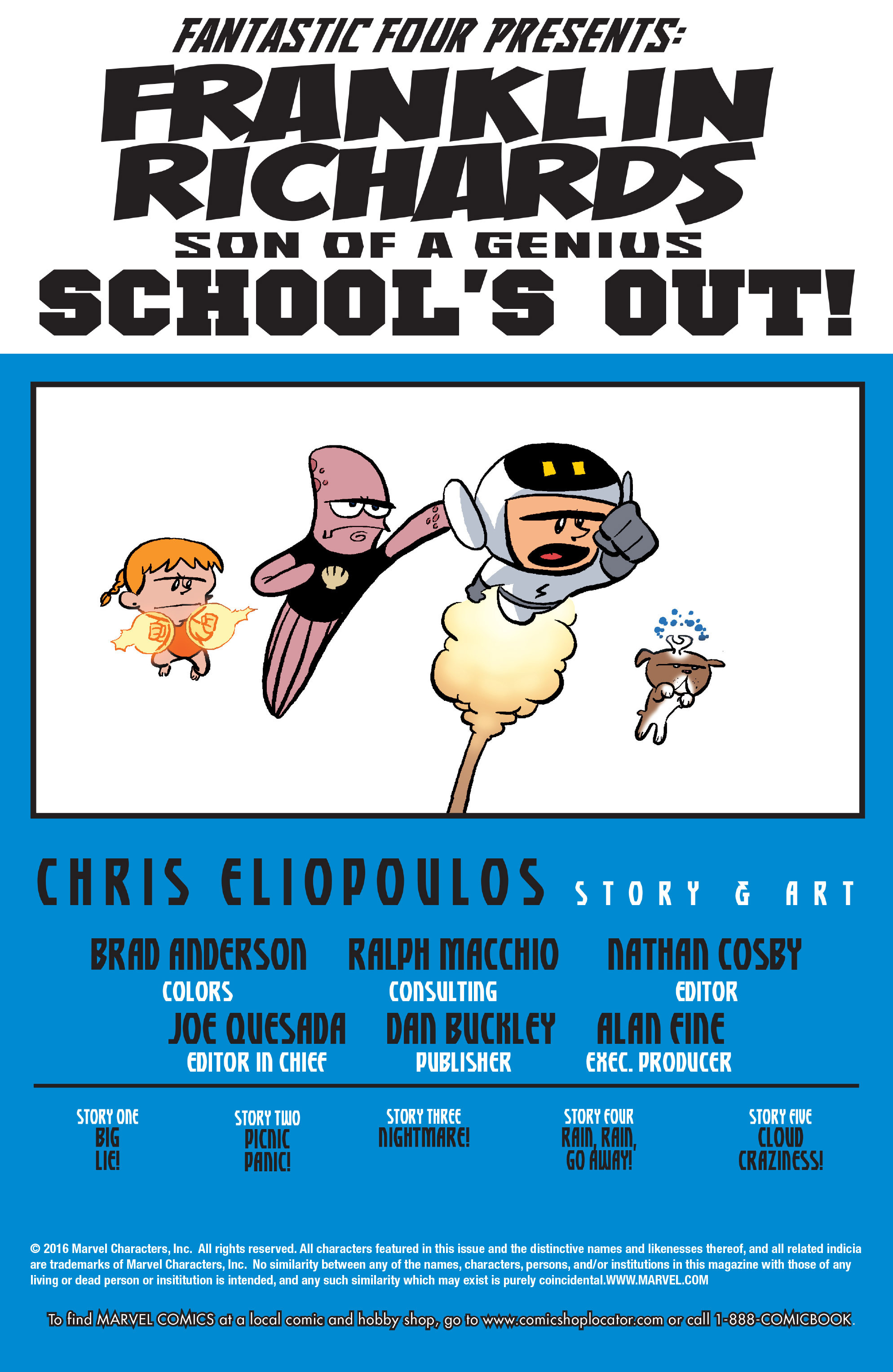 Read online Franklin Richards: School's Out! comic -  Issue # Full - 2