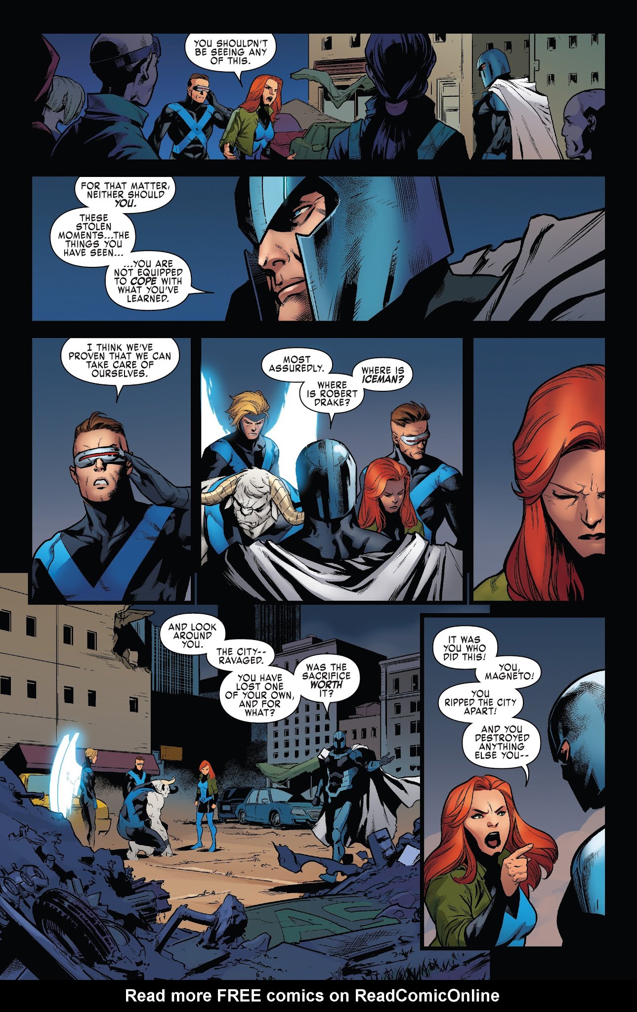 Read online X-Men: Blue comic -  Issue #34 - 4