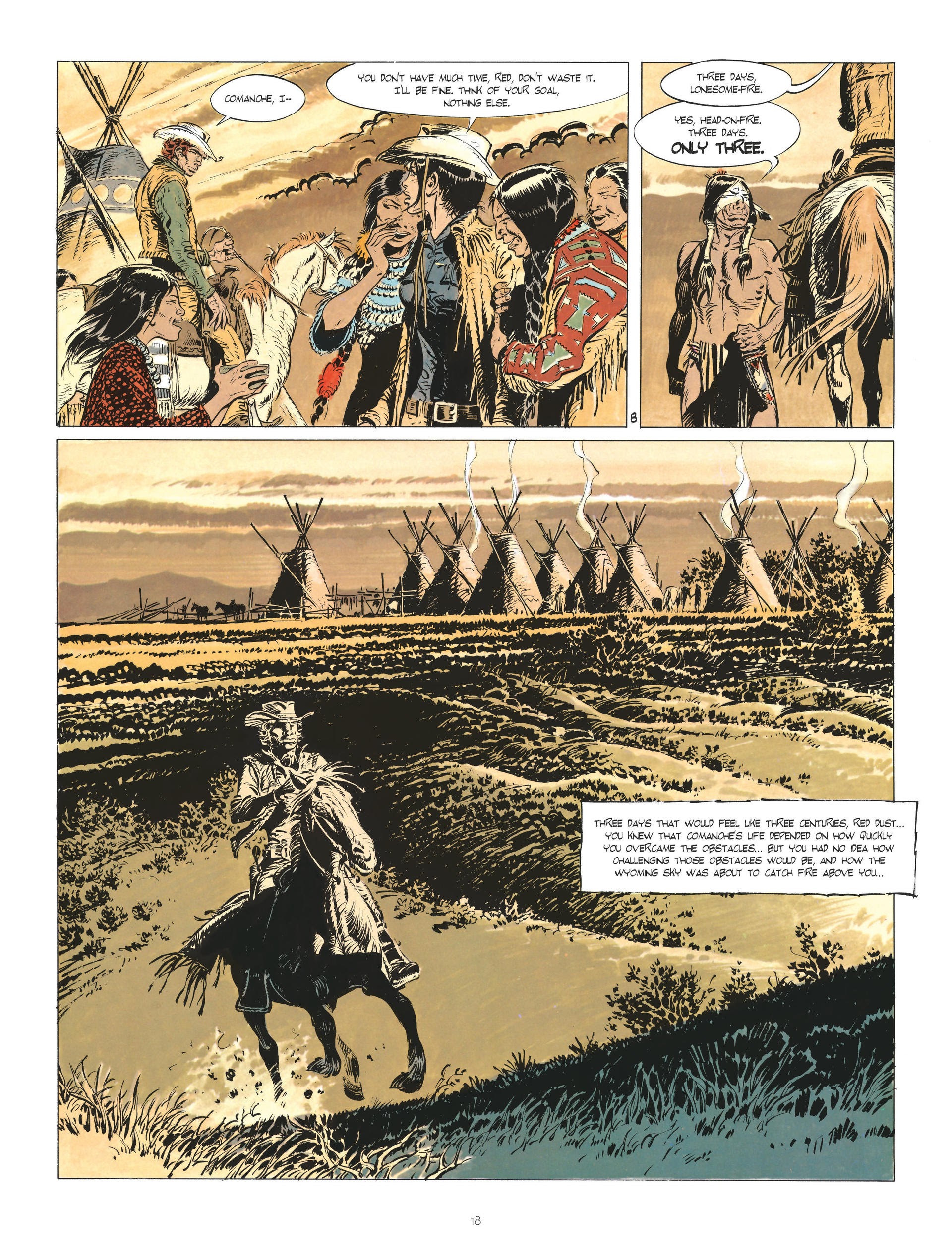 Read online Comanche comic -  Issue #2 - 18
