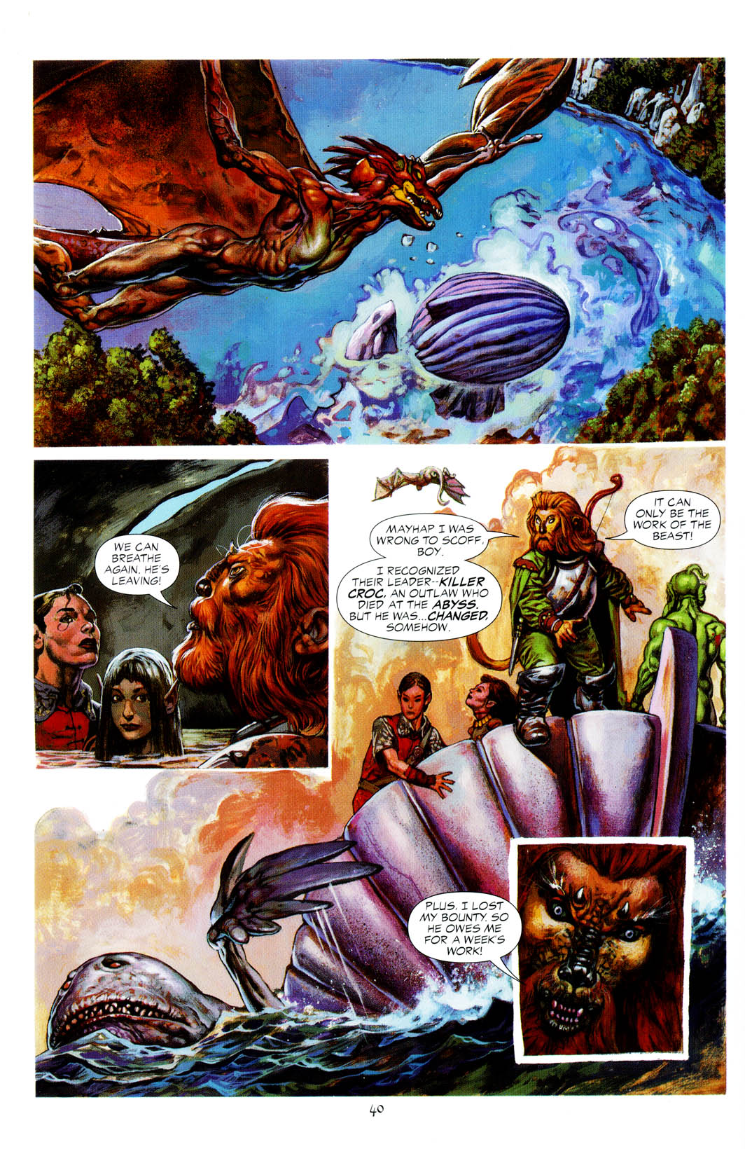 Read online JLA: Riddle of the Beast comic -  Issue # Full - 40