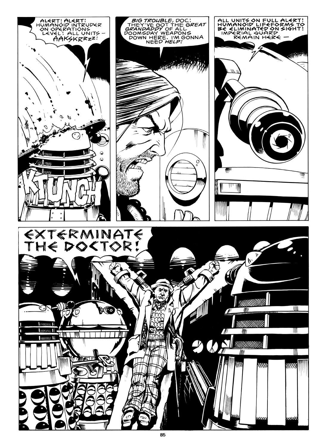 Read online Marvel Graphic Novel comic -  Issue #4 Abslom Daak, Dalek Killer - 81