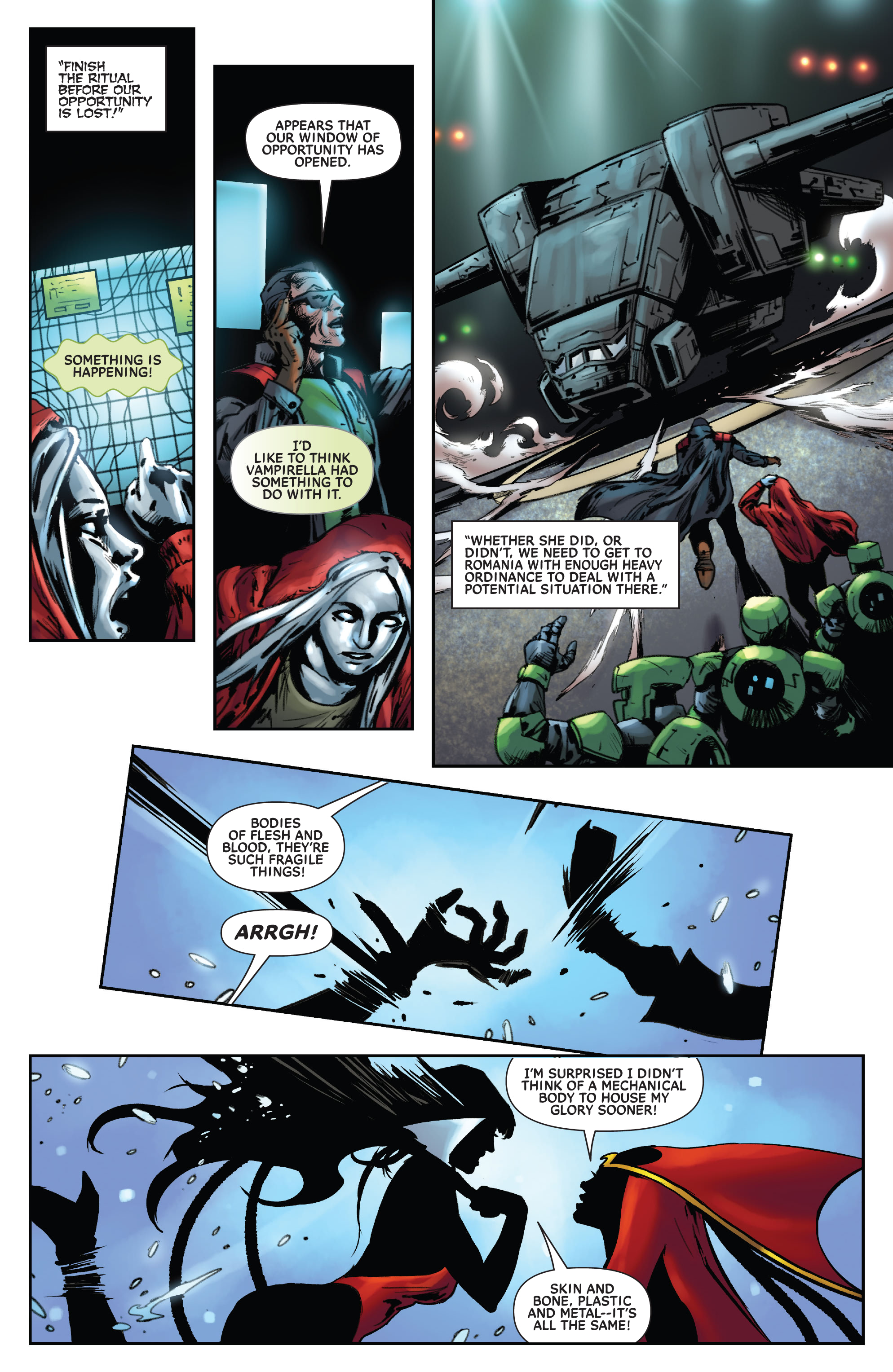 Read online Vampirella Strikes (2022) comic -  Issue #9 - 21