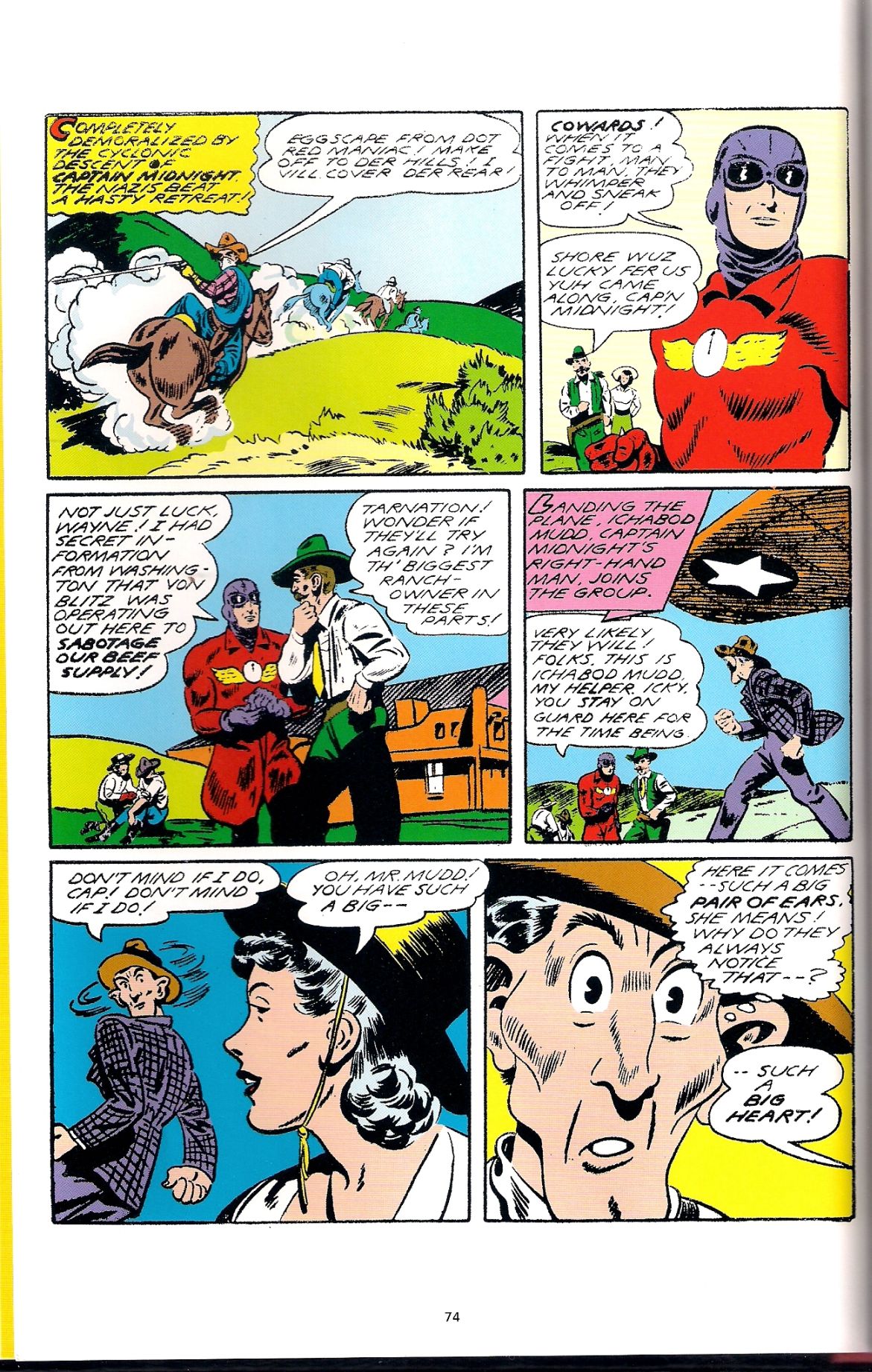 Read online Captain Midnight (1942) comic -  Issue #6 - 7