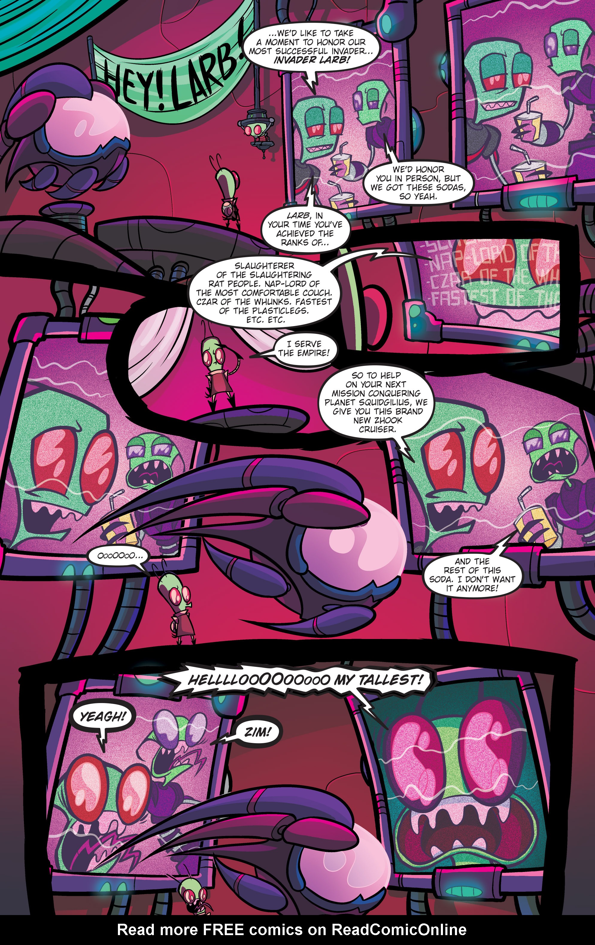 Invader Zim Issue 18 | Read Invader Zim Issue 18 comic online in high  quality. Read Full Comic online for free - Read comics online in high  quality .|viewcomiconline.com