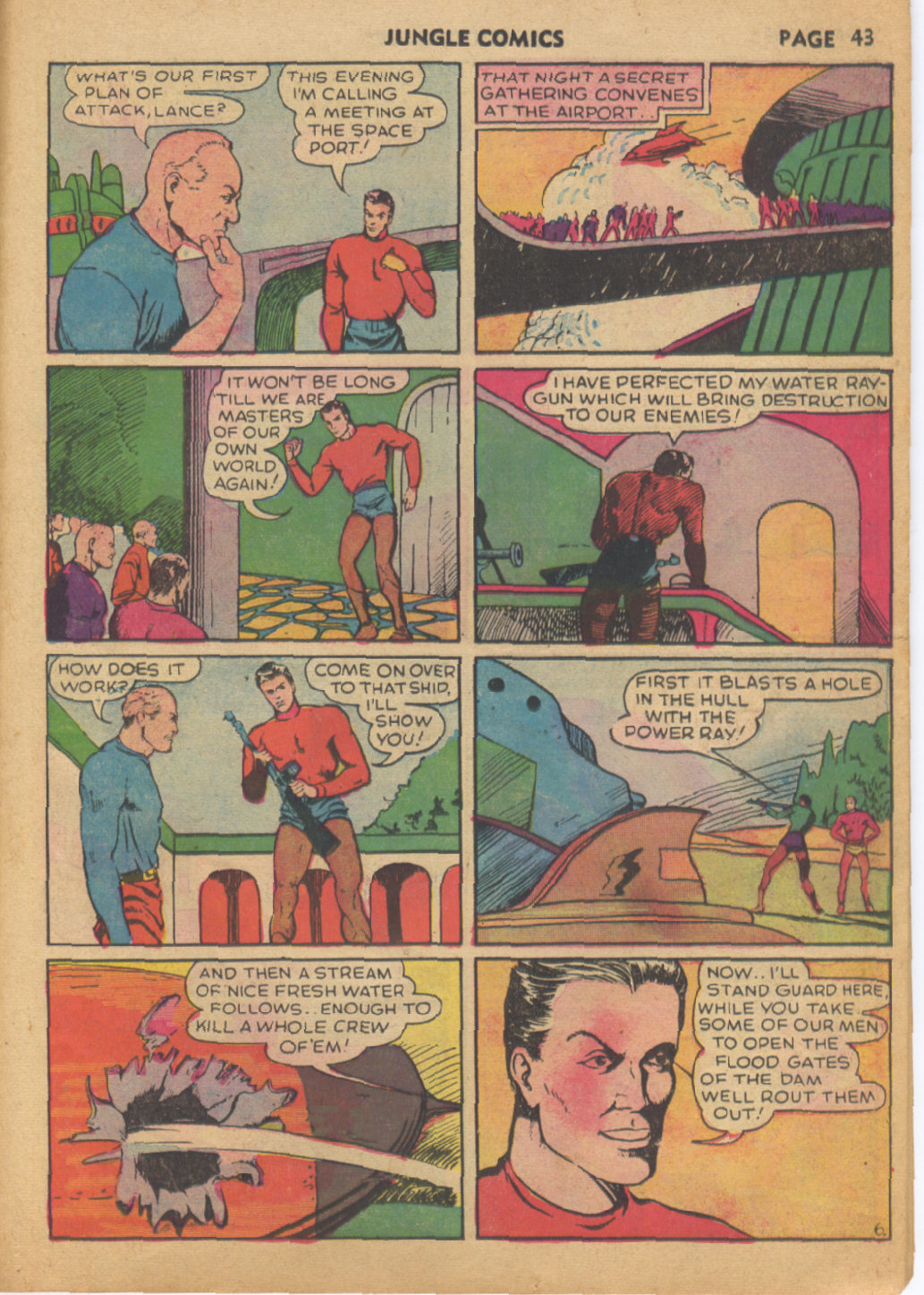 Read online Jungle Comics comic -  Issue #10 - 44