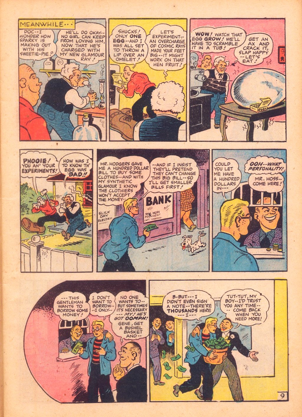 Read online Sparky Watts comic -  Issue #3 - 11