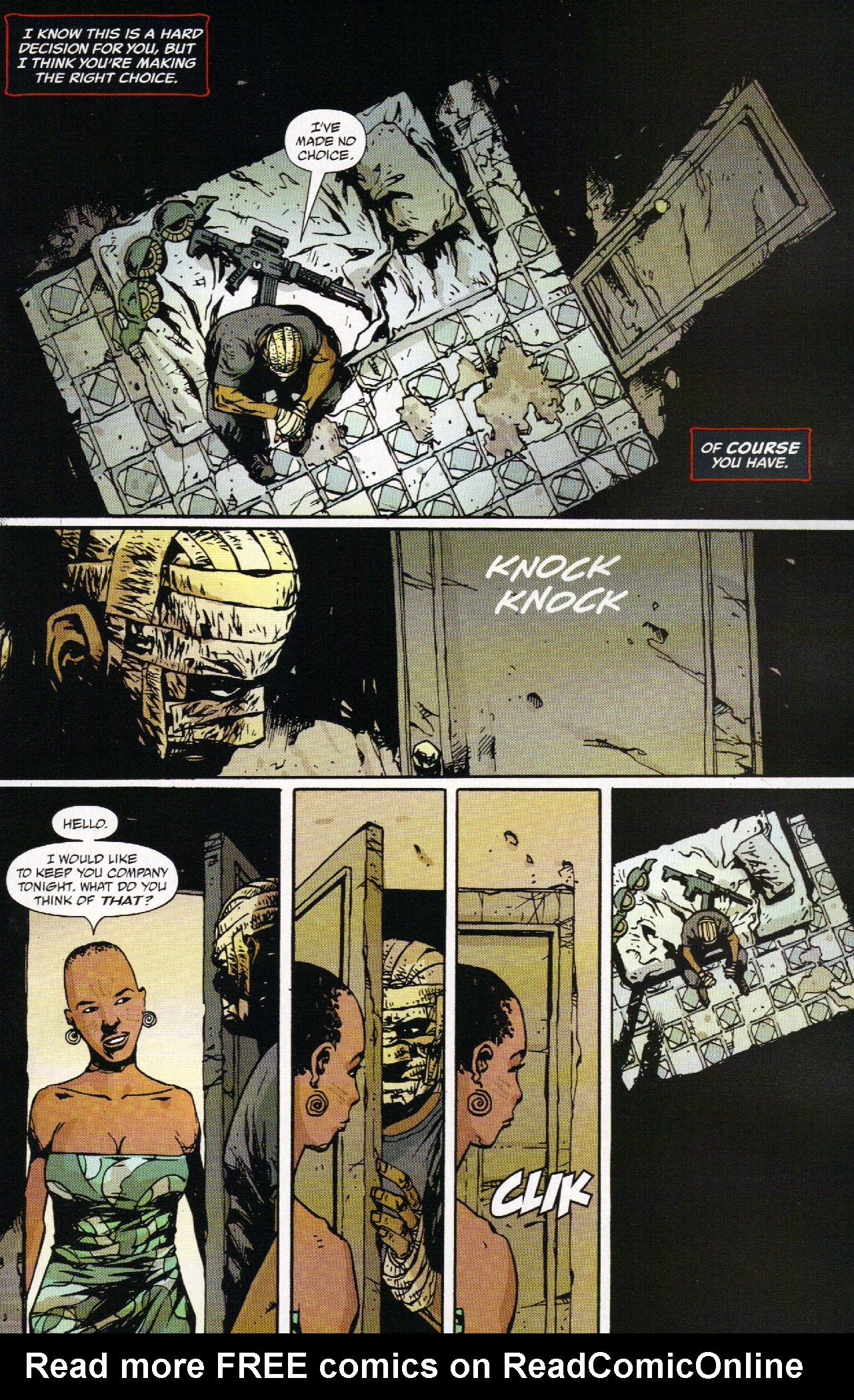 Read online Unknown Soldier (2008) comic -  Issue #9 - 18