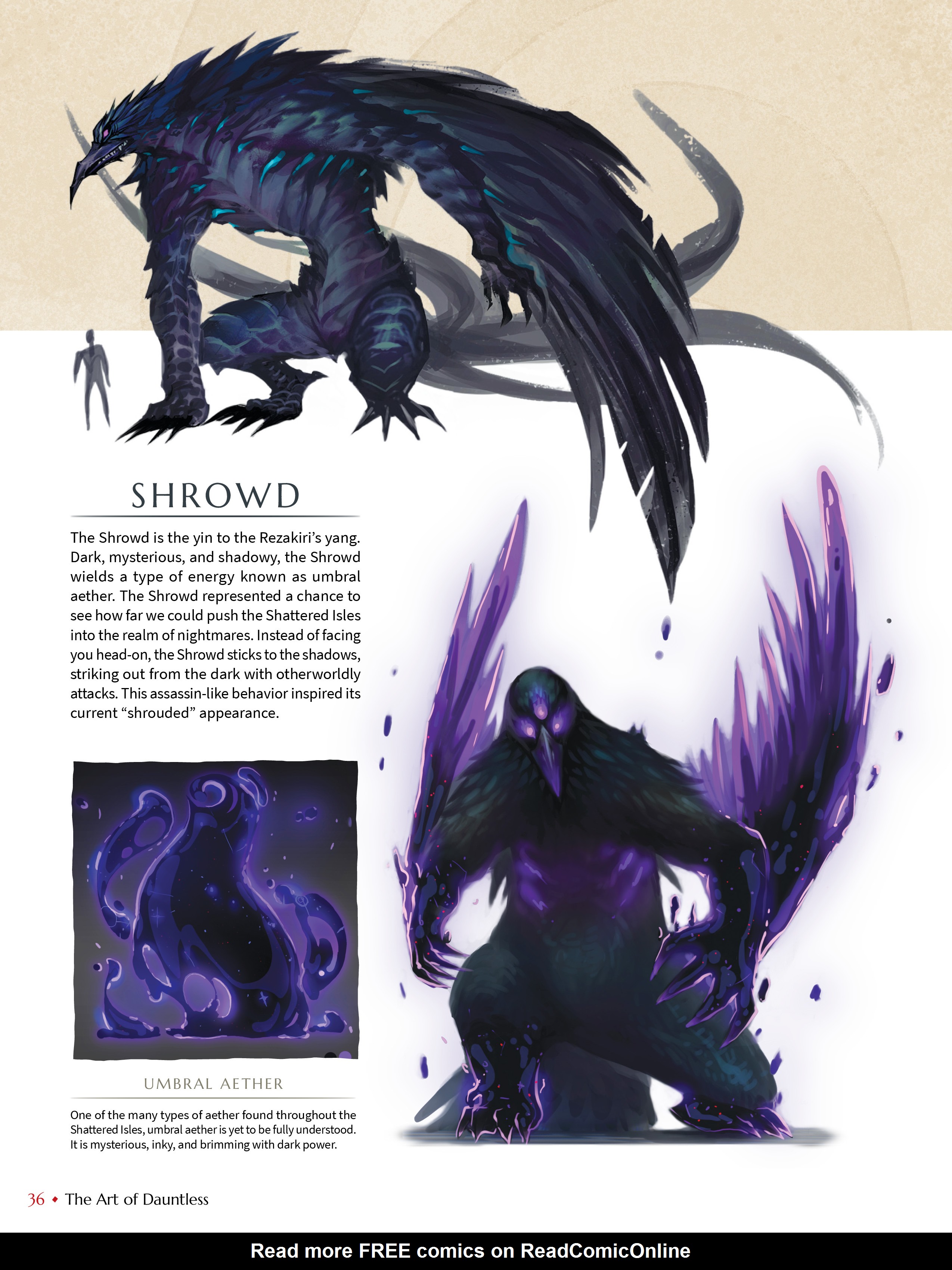 Read online The Art of Dauntless comic -  Issue # TPB - 31