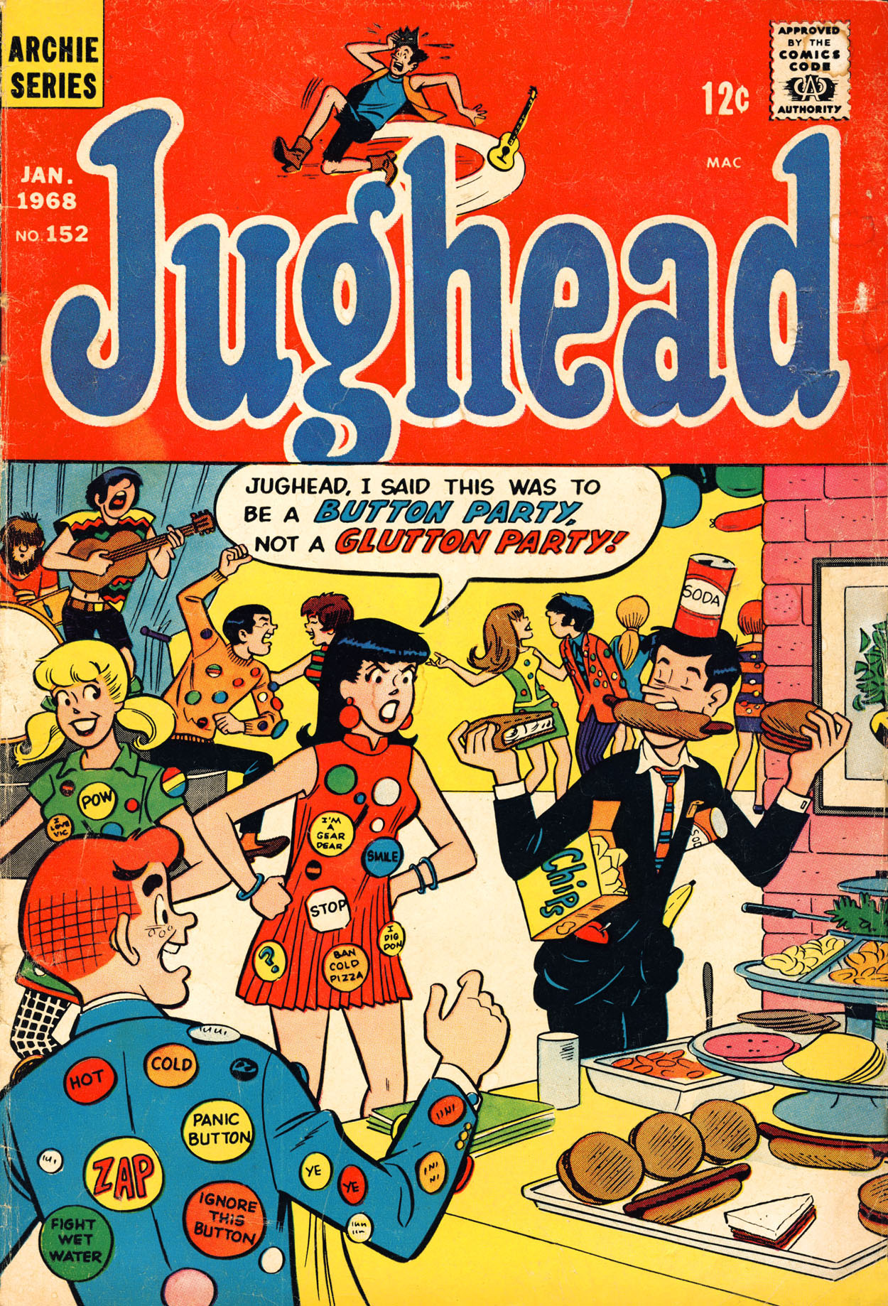 Read online Jughead (1965) comic -  Issue #152 - 1