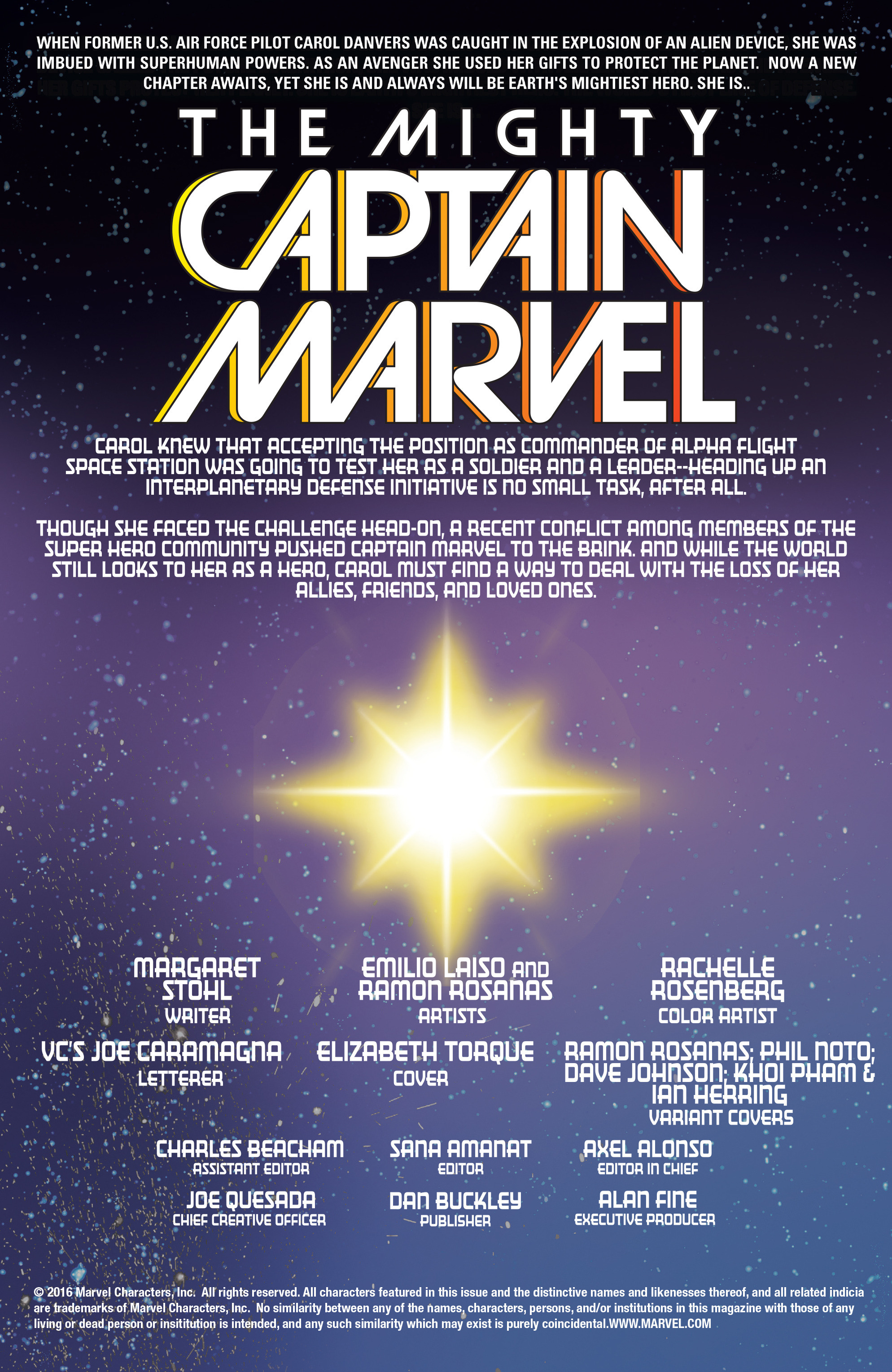 Read online The Mighty Captain Marvel comic -  Issue #0 - 2