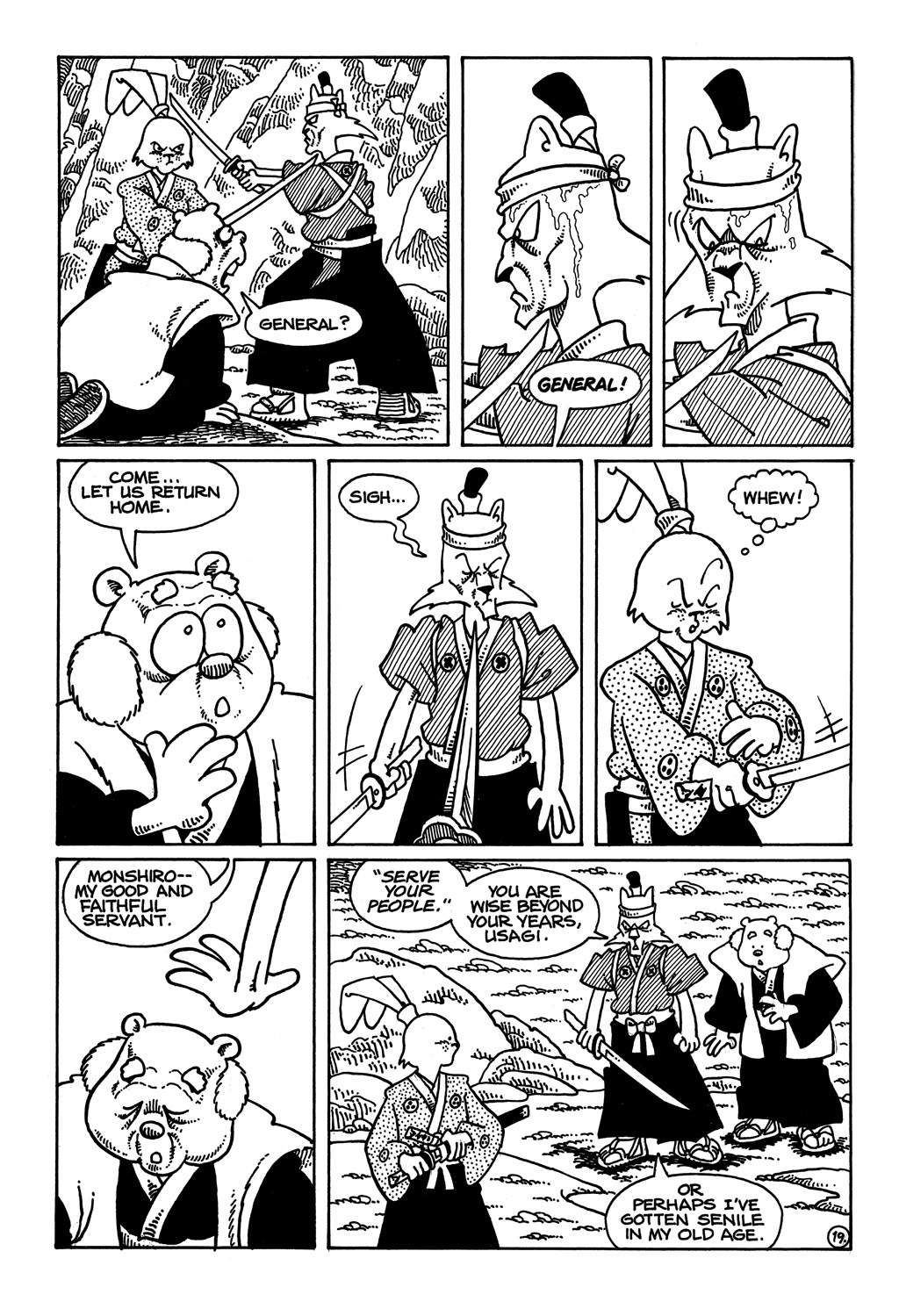 Read online Usagi Yojimbo (1987) comic -  Issue #23 - 21