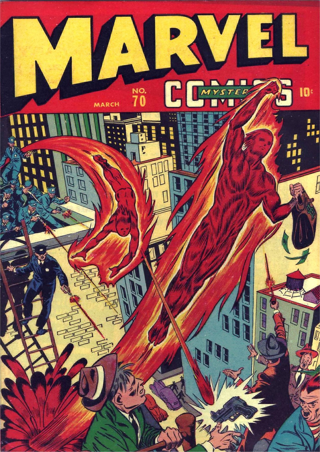 Read online Marvel Mystery Comics comic -  Issue #70 - 1