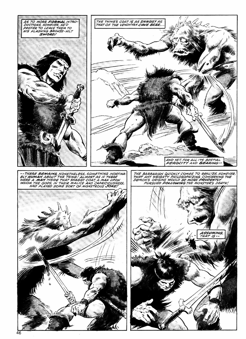 Read online The Savage Sword Of Conan comic -  Issue #84 - 46