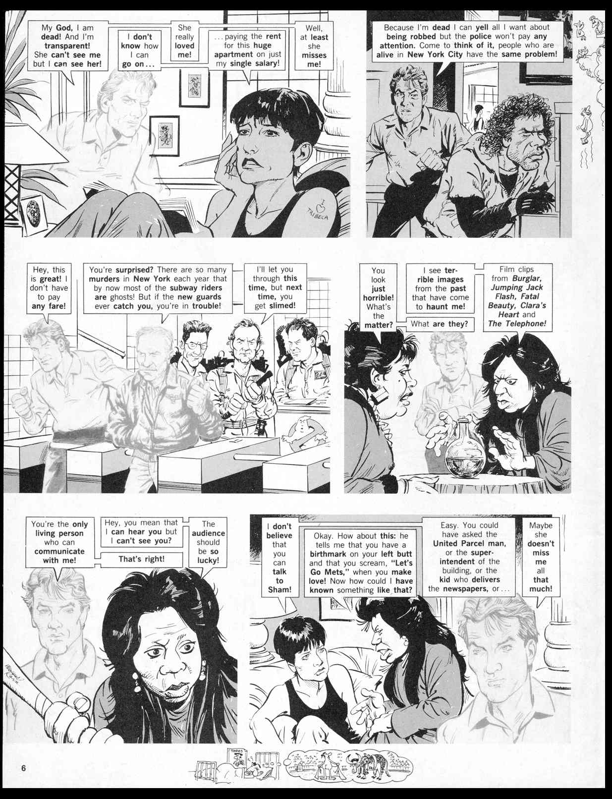 Read online MAD comic -  Issue #301 - 9