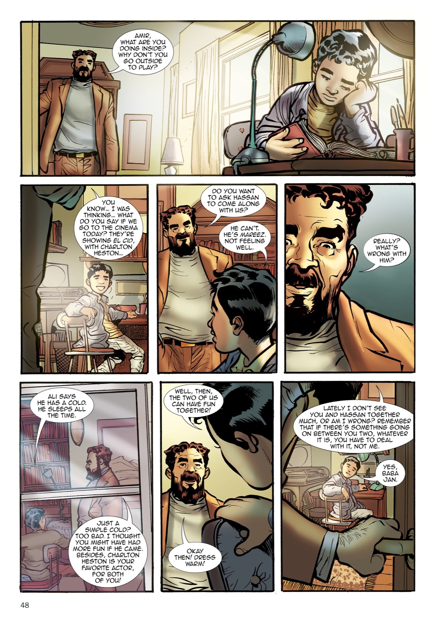Read online The Kite Runner comic -  Issue # TPB - 49
