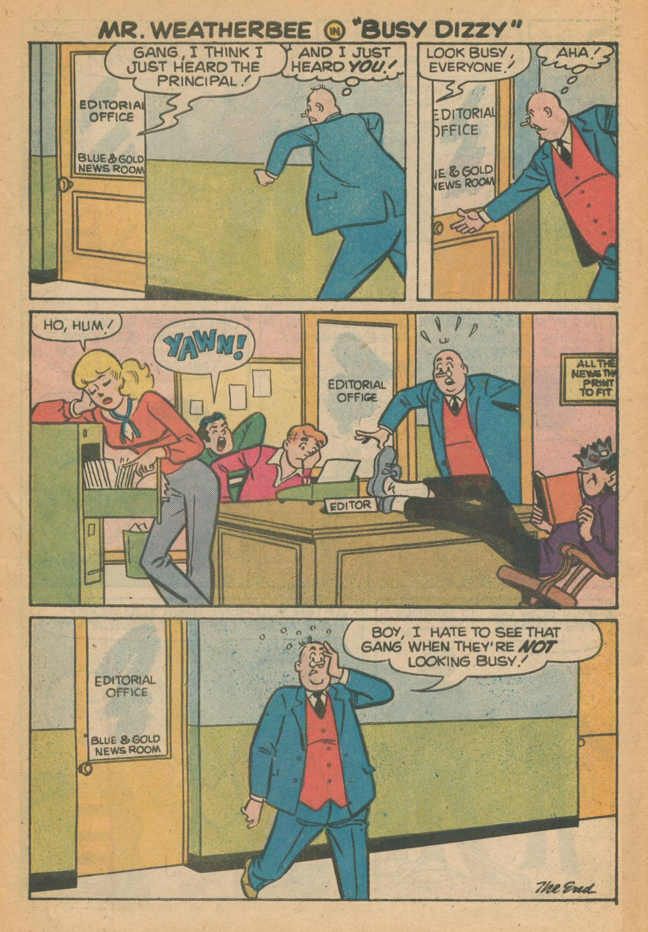 Read online Archie's Joke Book Magazine comic -  Issue #252 - 31