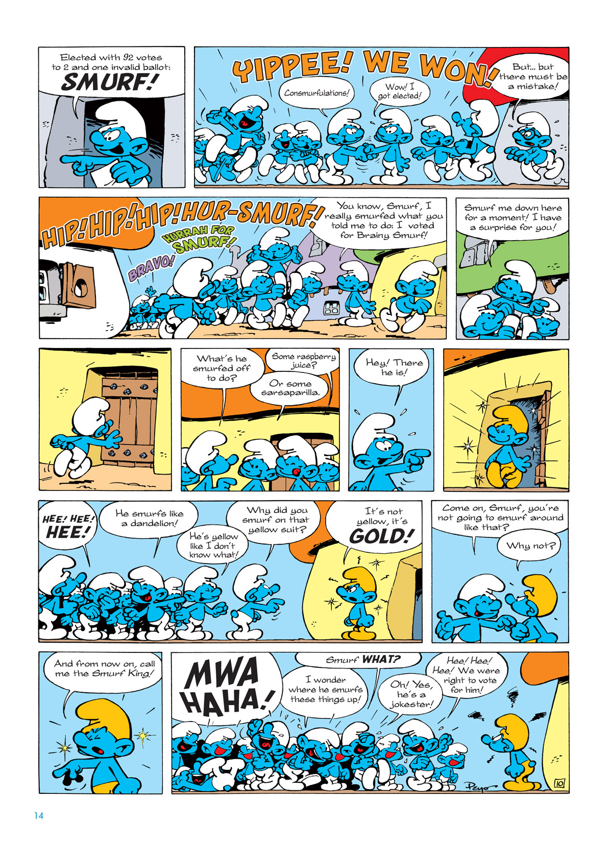 Read online The Smurfs comic -  Issue #3 - 14