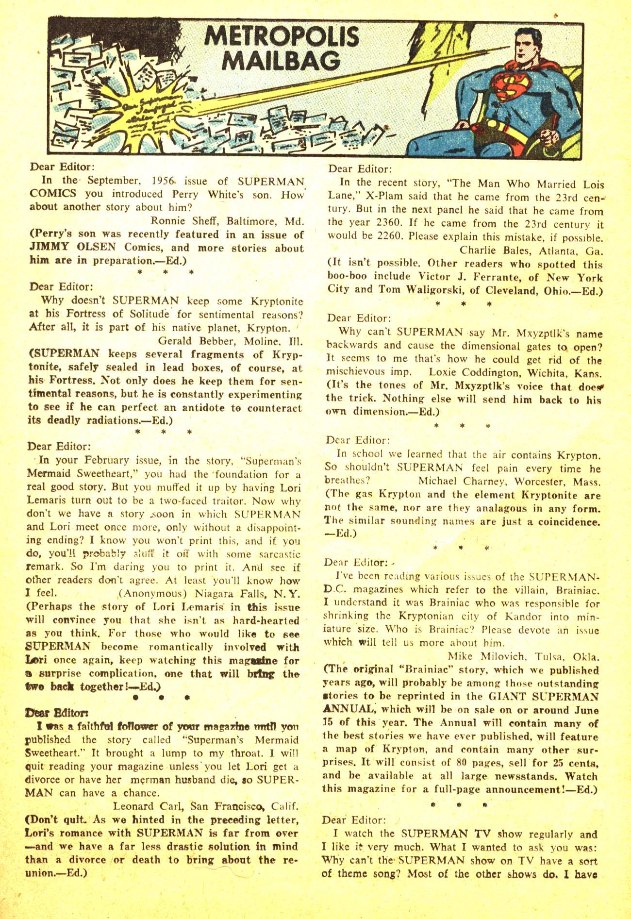 Read online Superman (1939) comic -  Issue #138 - 22