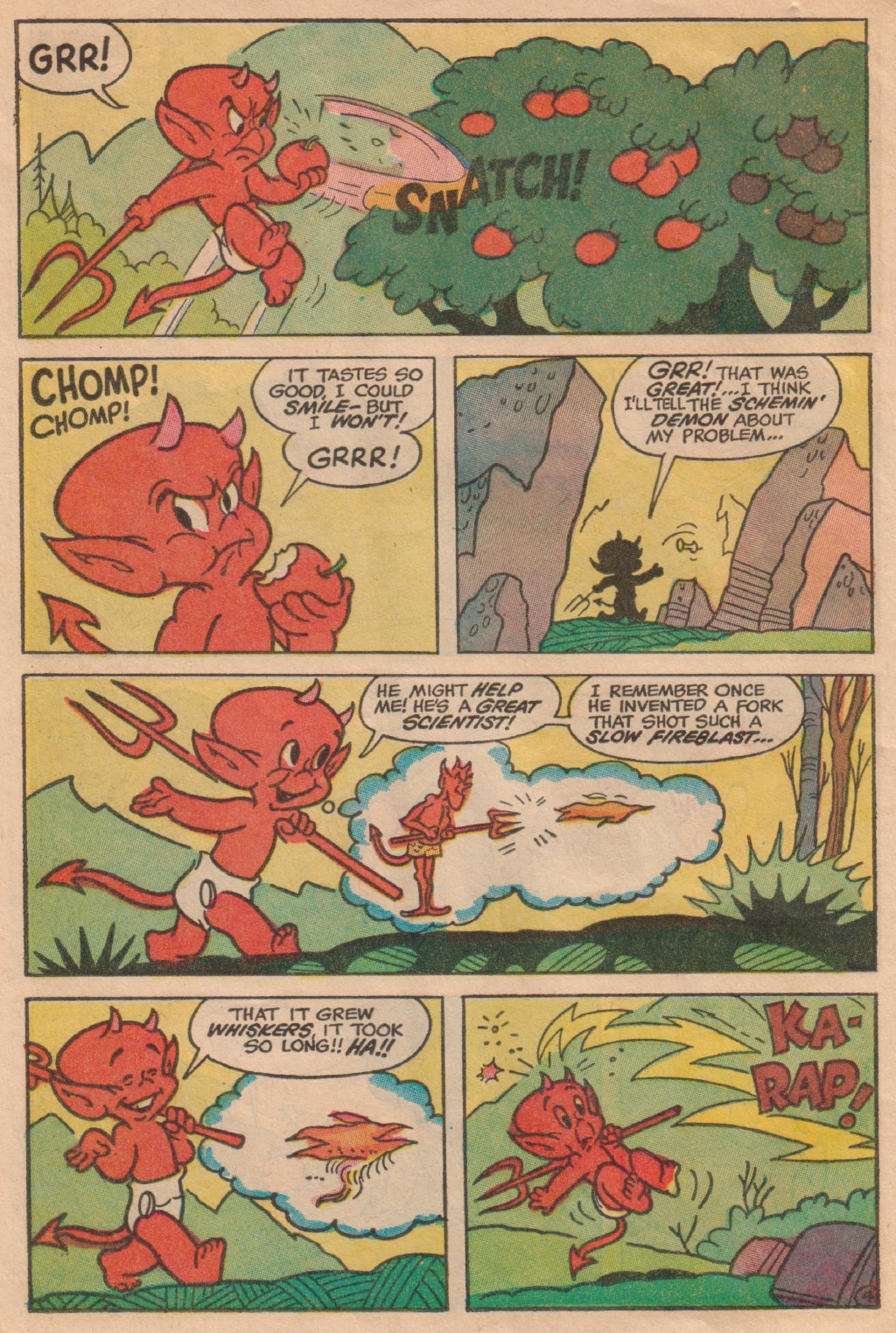 Read online Hot Stuff, the Little Devil comic -  Issue #80 - 24