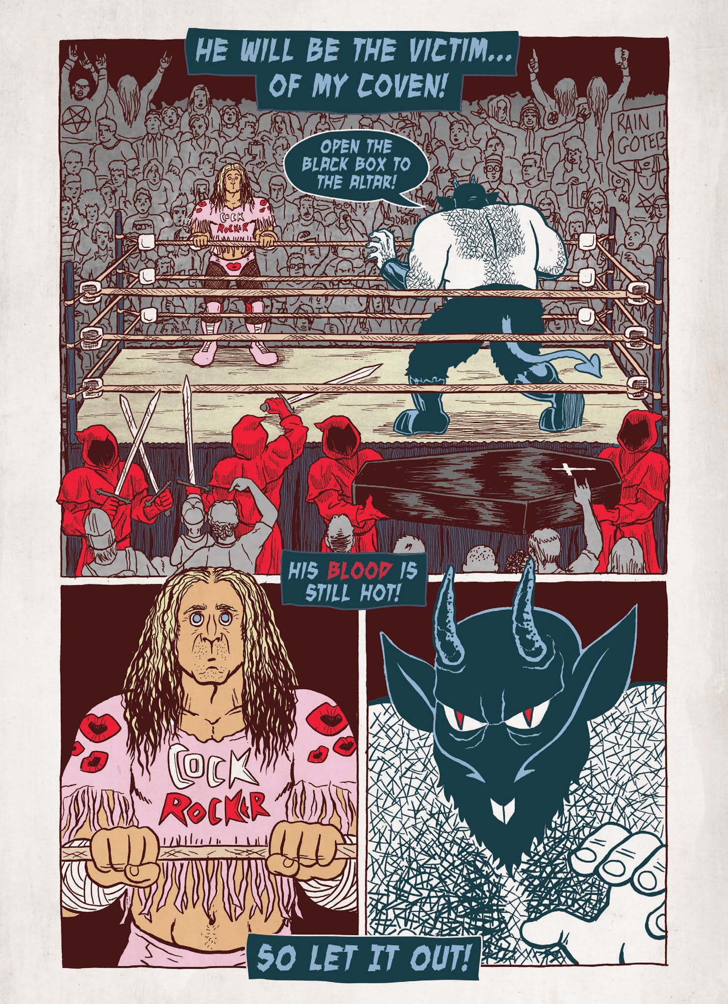 Read online Wuvable Oaf: Blood & Metal comic -  Issue # TPB - 48
