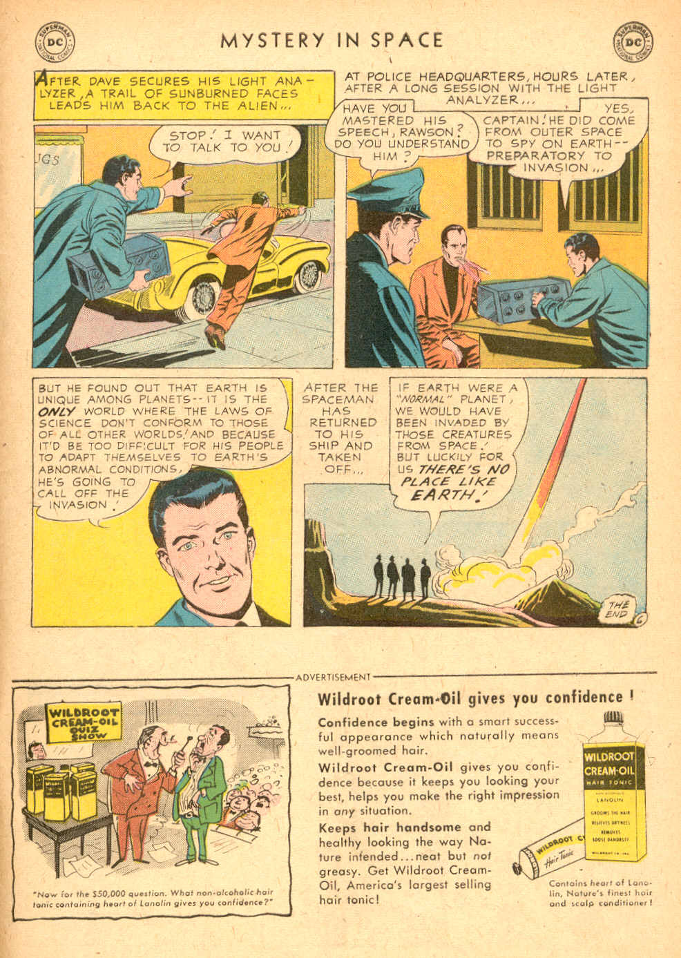 Read online Mystery in Space (1951) comic -  Issue #32 - 33