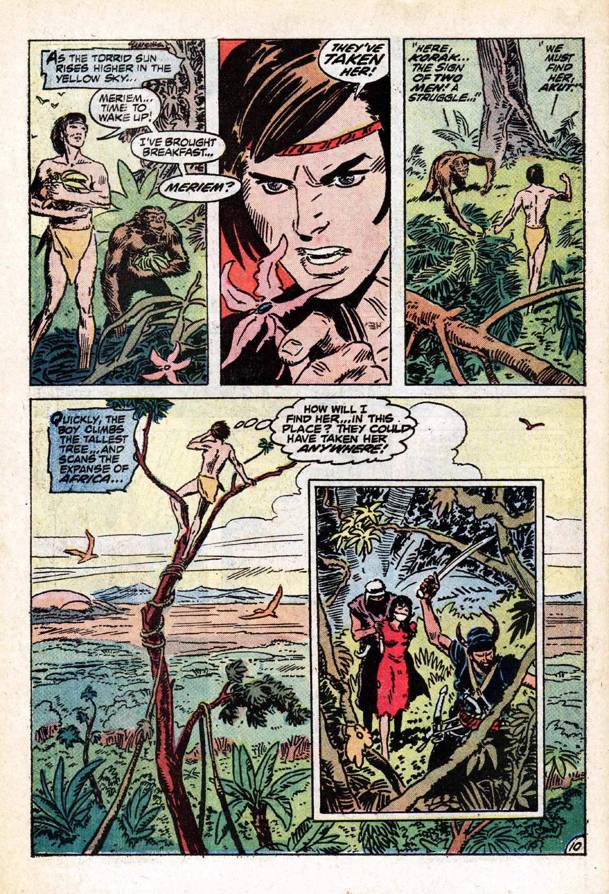 Read online Korak, Son of Tarzan (1972) comic -  Issue #49 - 16