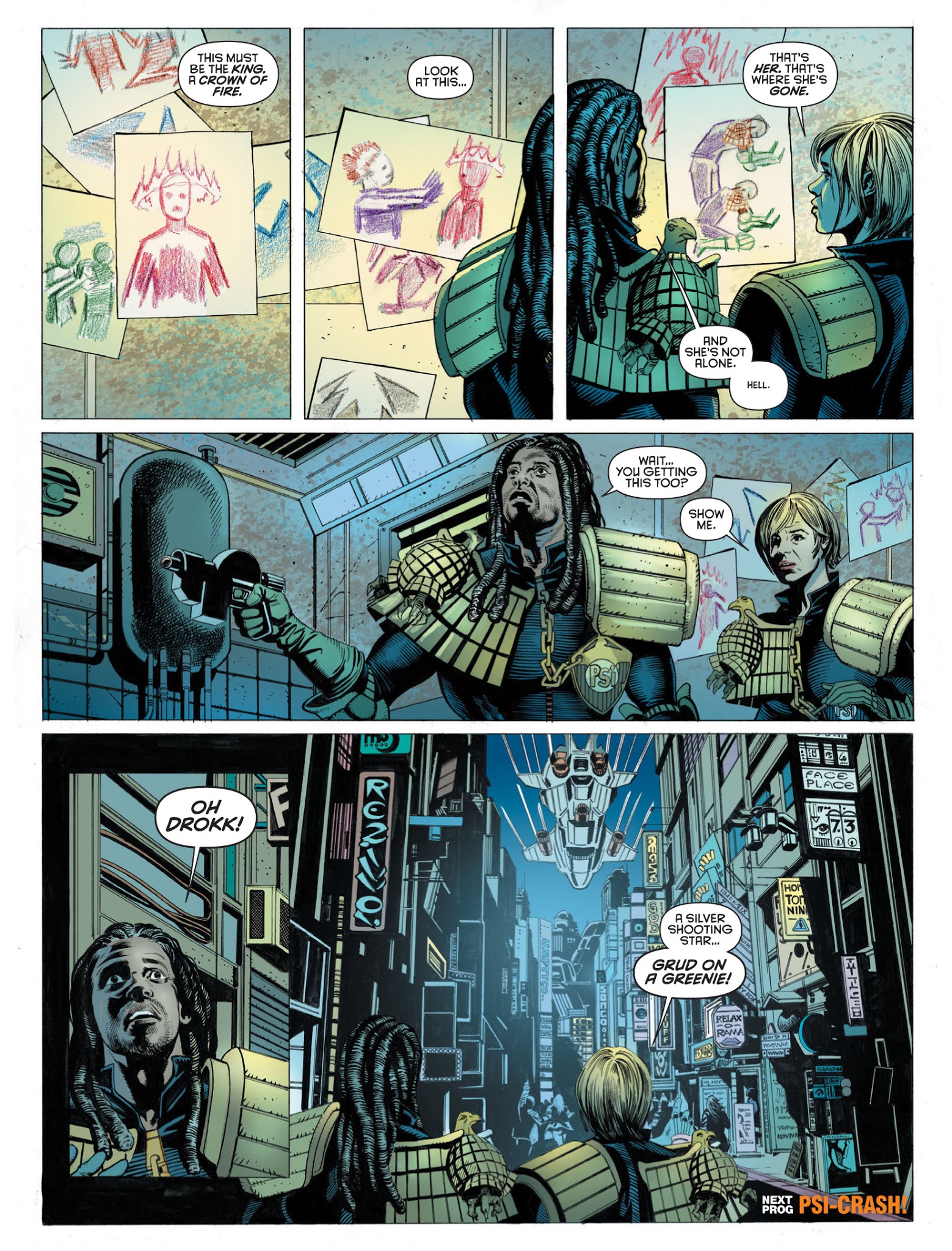 Read online 2000 AD comic -  Issue #2073 - 33