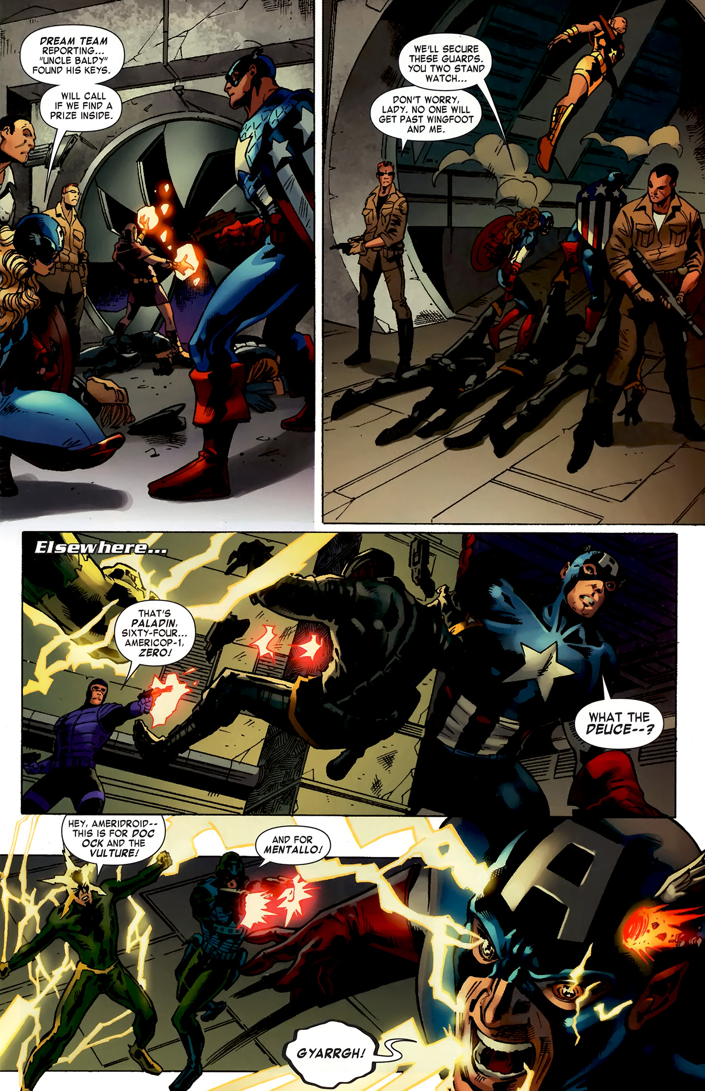 Read online Captain America Corps comic -  Issue #4 - 15
