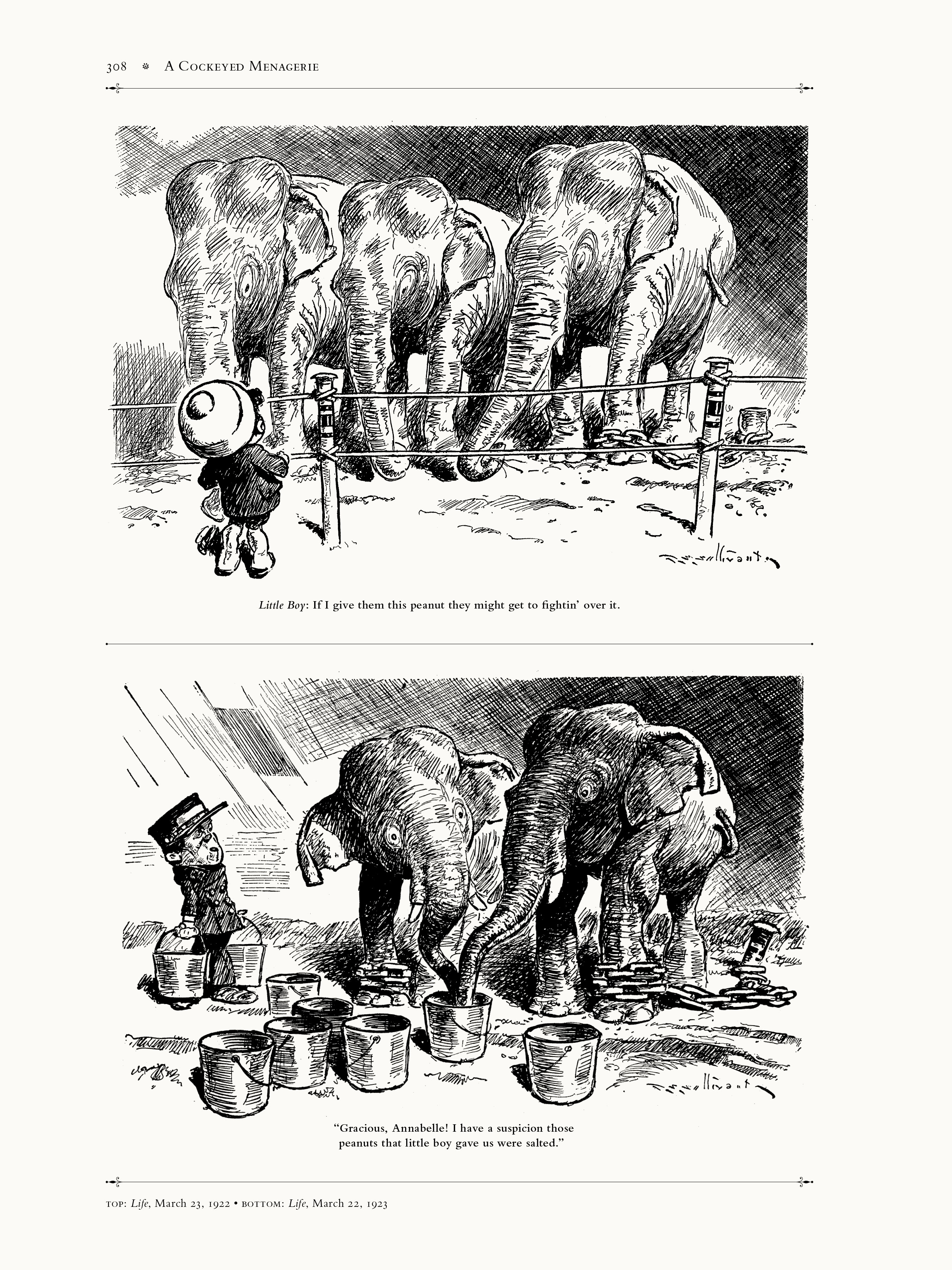 Read online A Cockeyed Menagerie: The Drawings of T.S. Sullivant comic -  Issue # TPB (Part 4) - 14