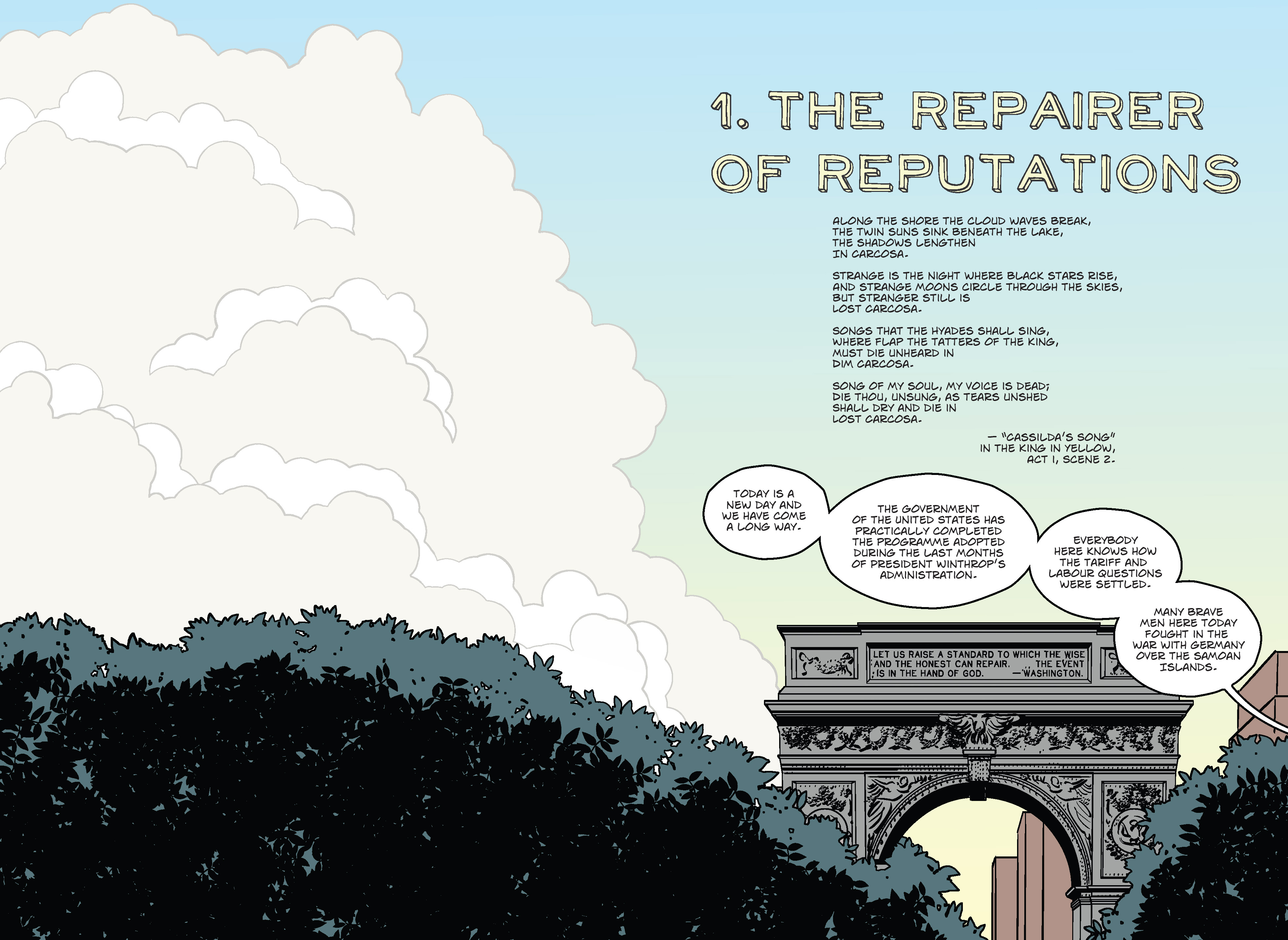 Read online The King in Yellow comic -  Issue # TPB - 5